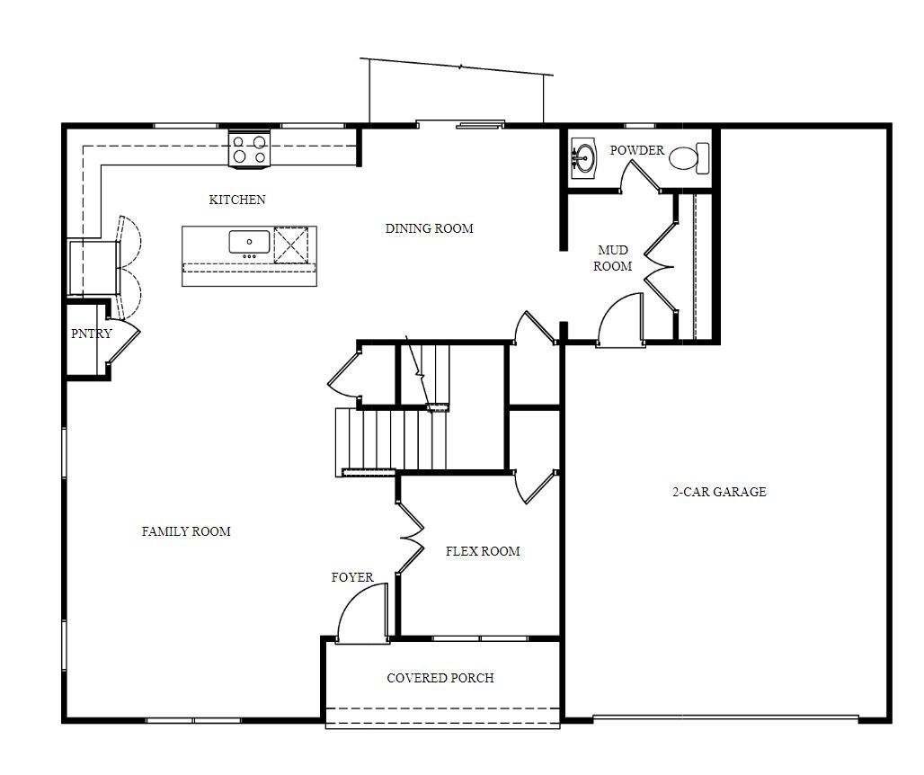 The 1st floor of the Montgomery