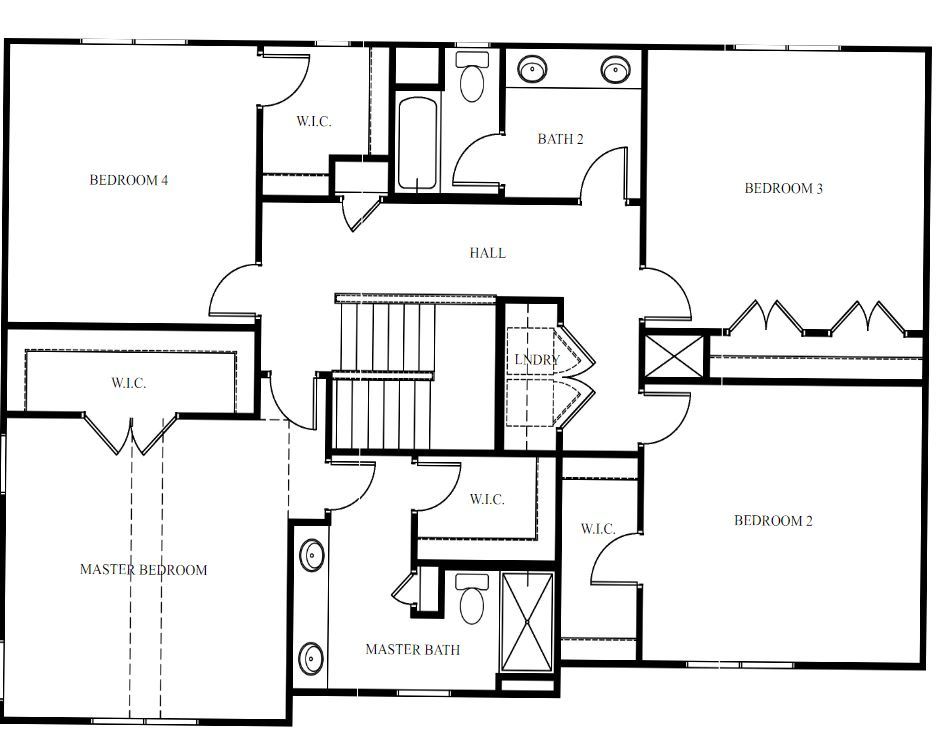 The 1st floor of the Montgomery