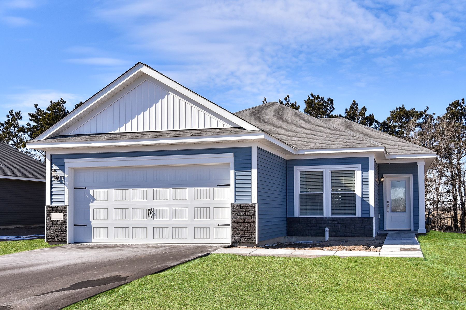 The Anoka is a beautiful single story home!