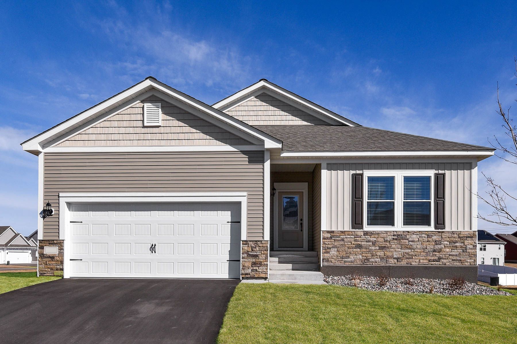 The Noble is a beautiful single story home. 