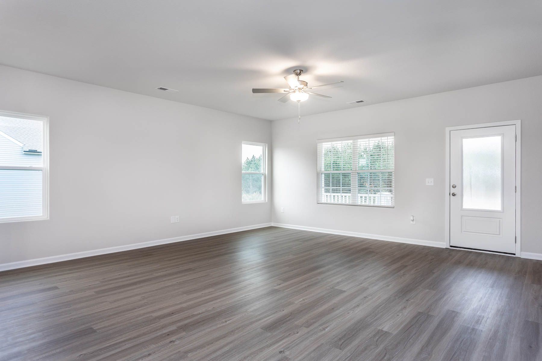 Open-concept living area