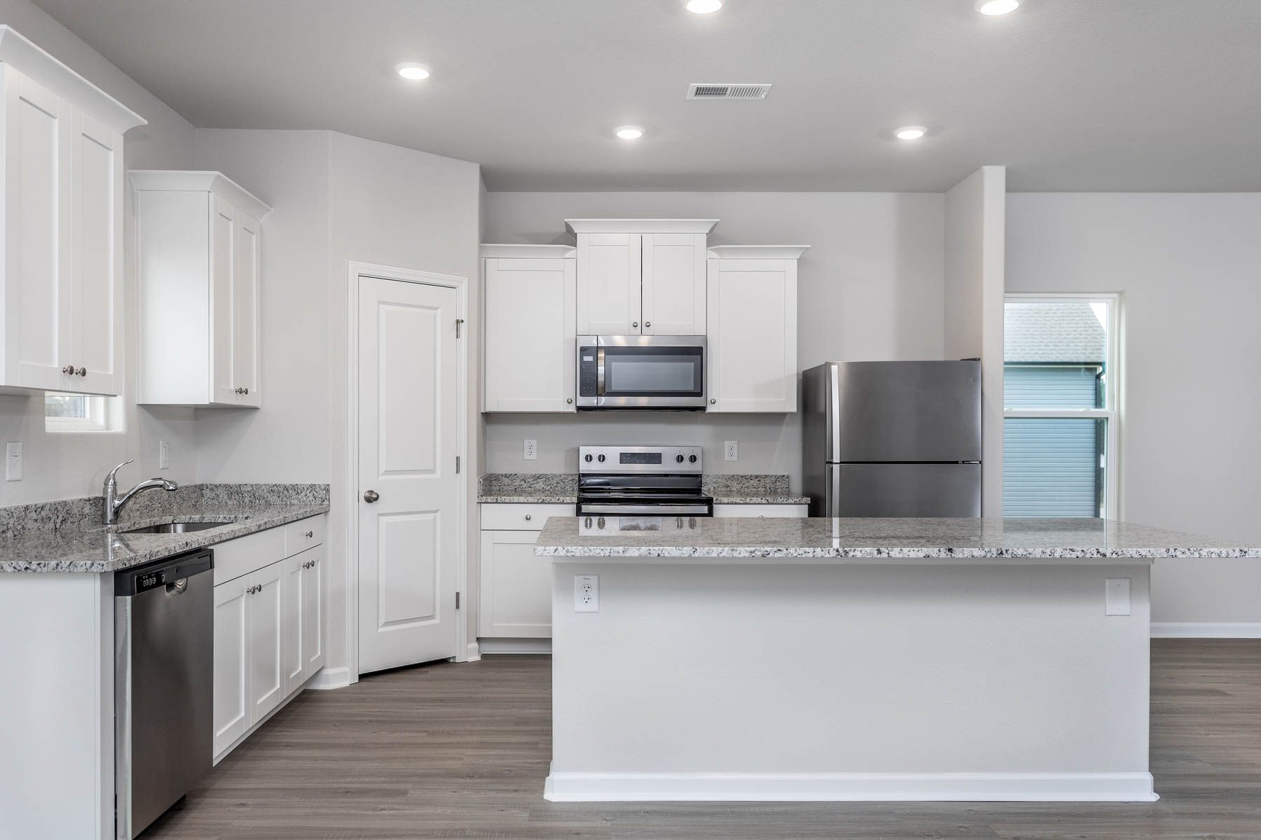 Each home comes with brand-new stainless-steel appliances