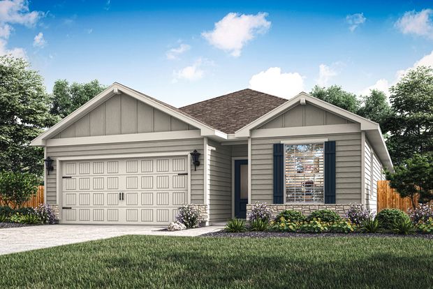 Rendering of the Maple by LGI Homes