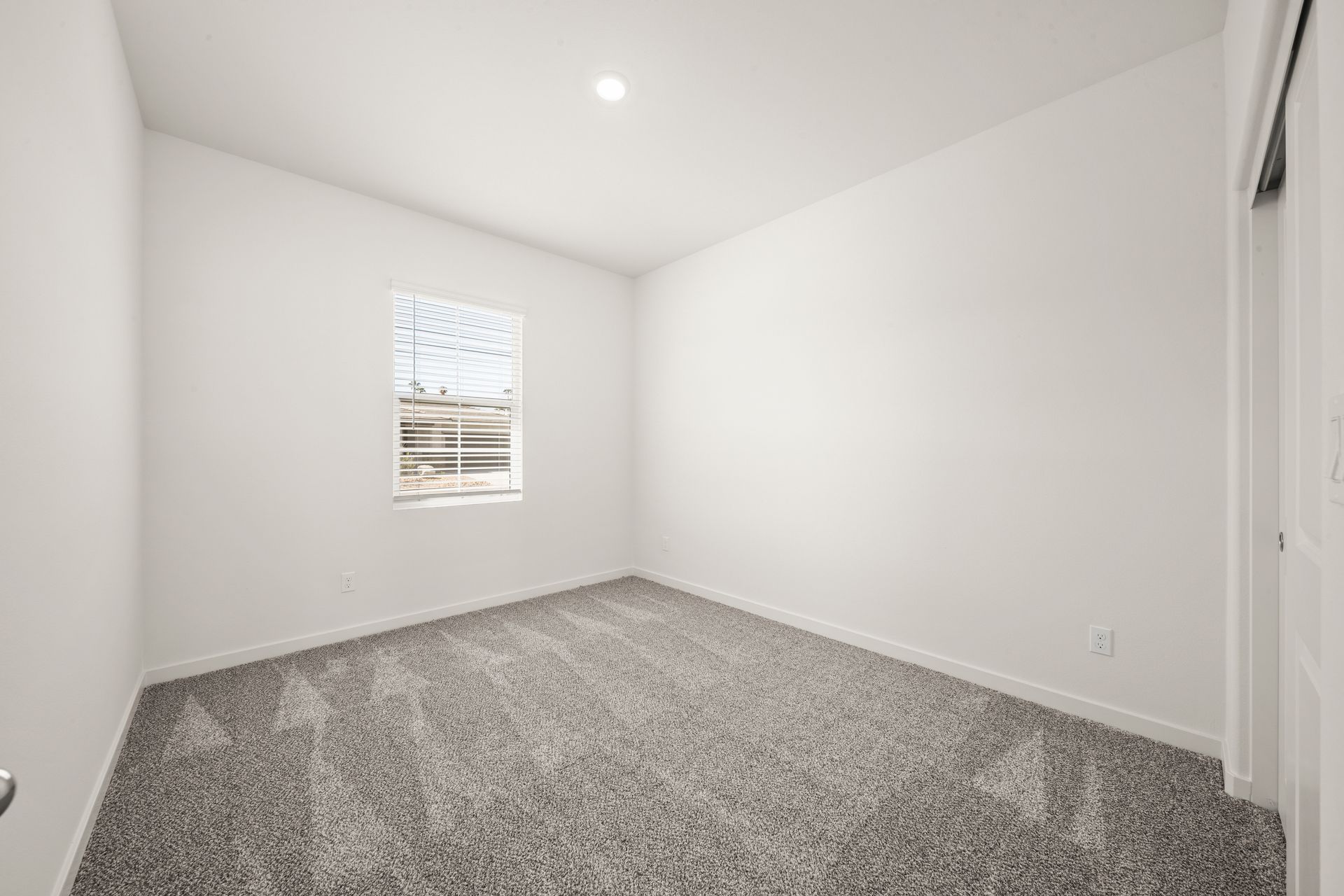 The secondary bedrooms have carpet.
