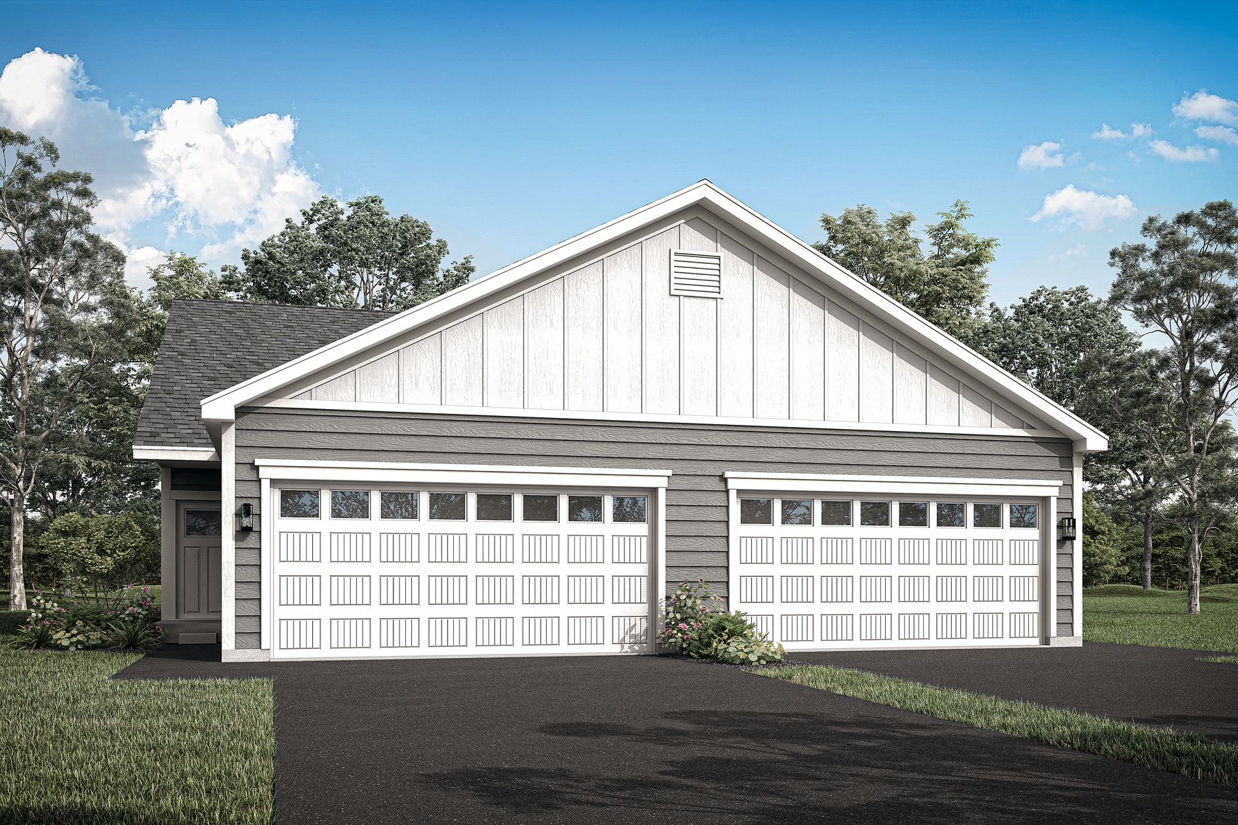 The Briggs is a beautiful single story home with siding,