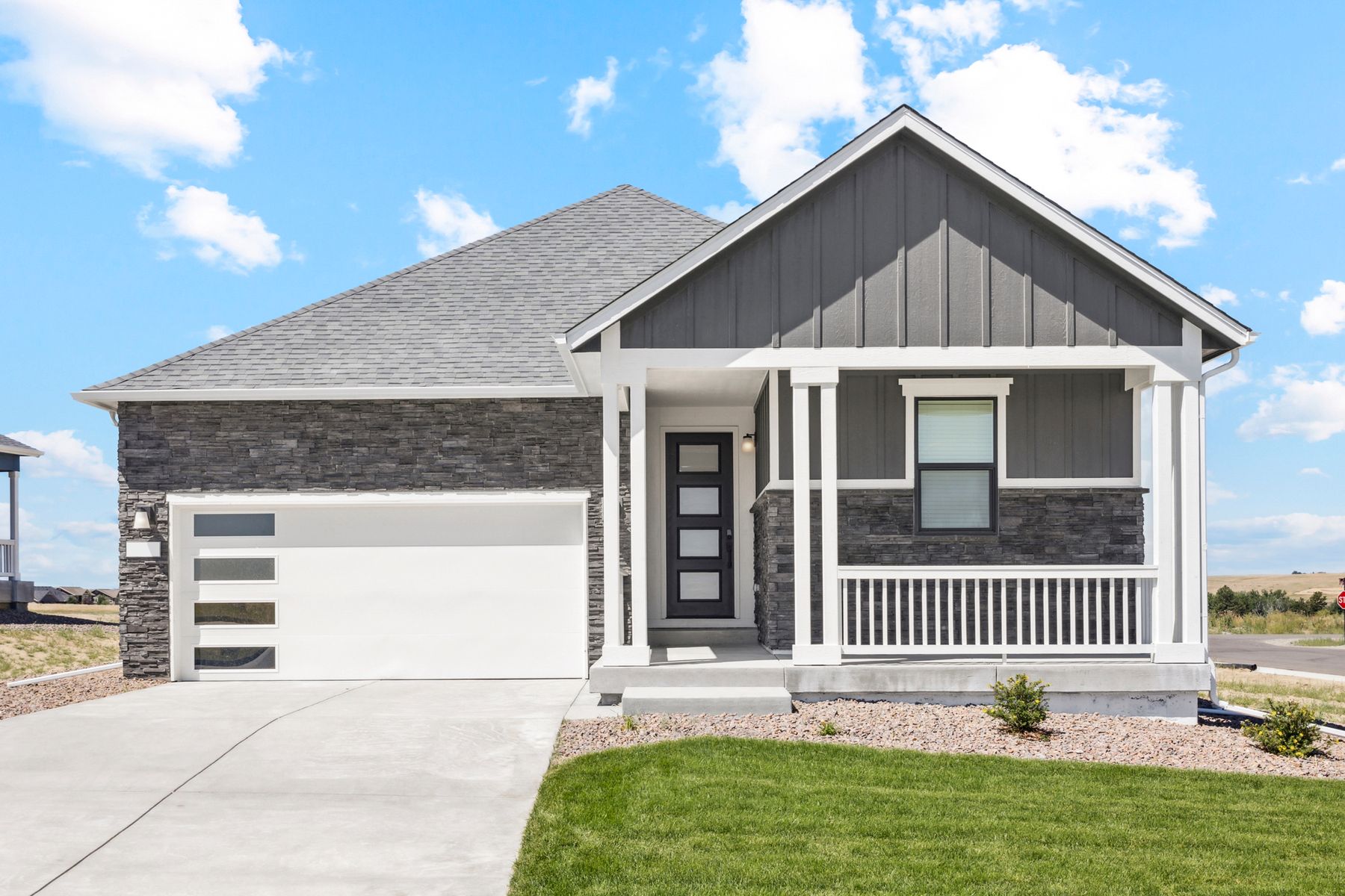 The Breckenridge is a beautiful one-story home.