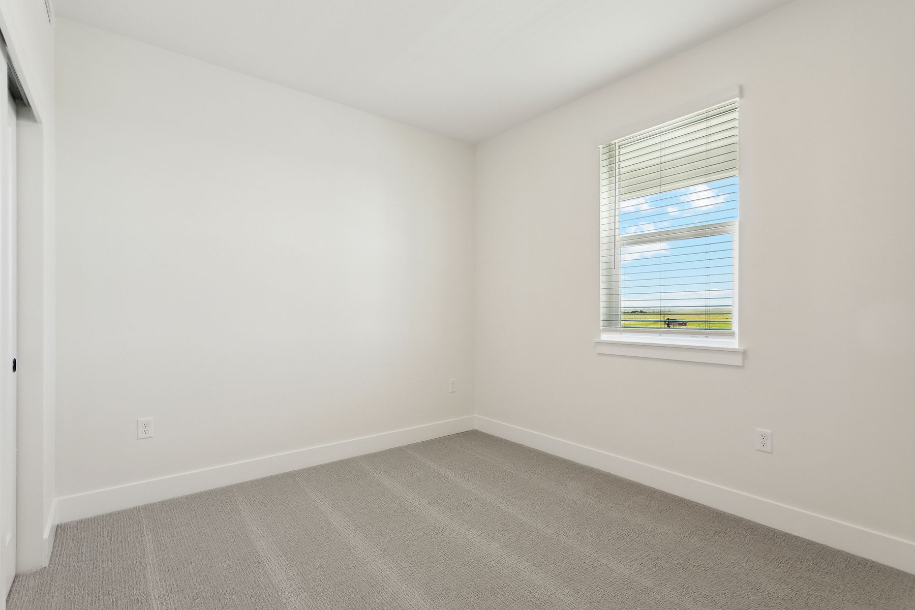 The secondary bedrooms are the perfect space for a child's bedroom or a guest room.