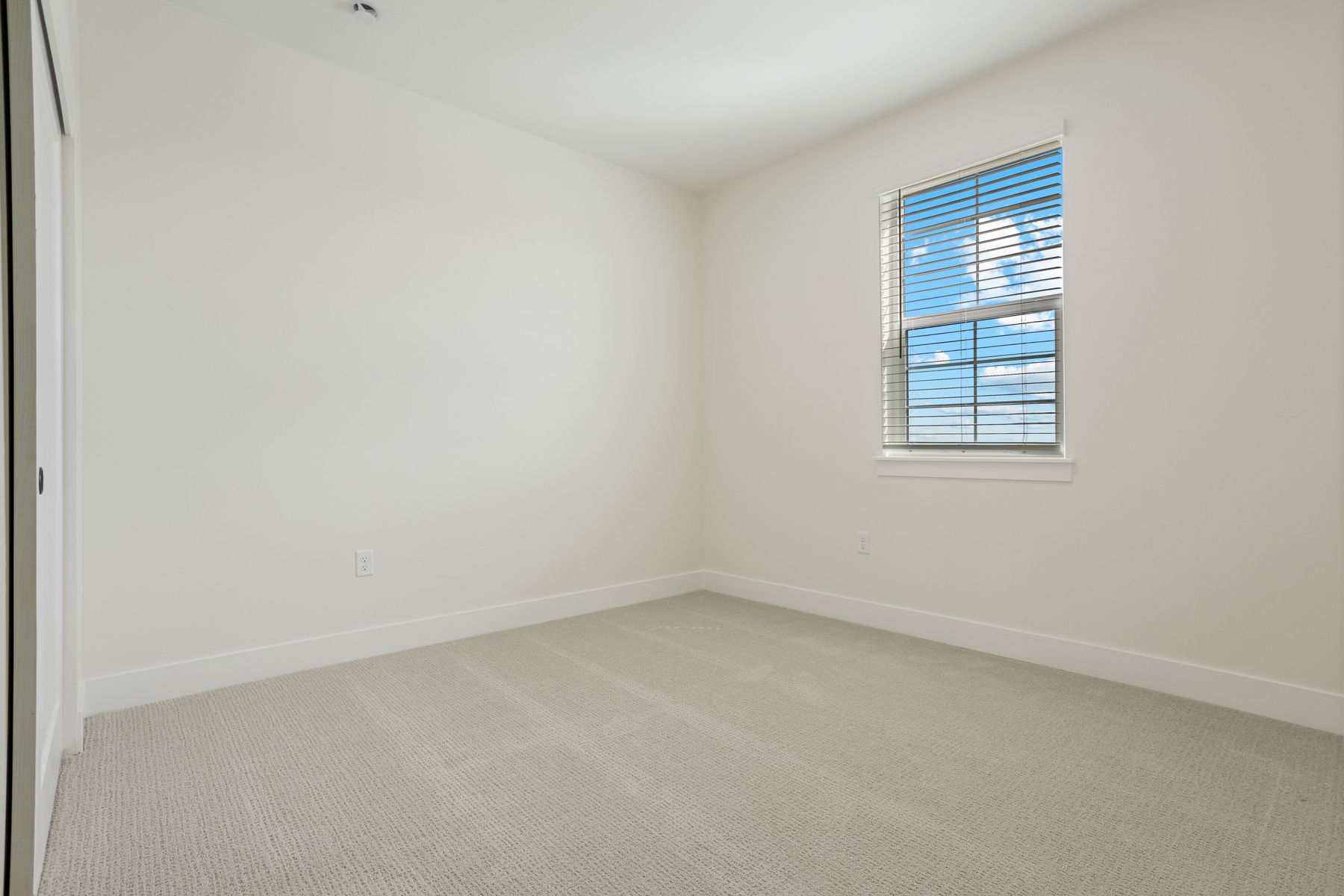 The secondary bedrooms are a great space for children's bedrooms or guest rooms.