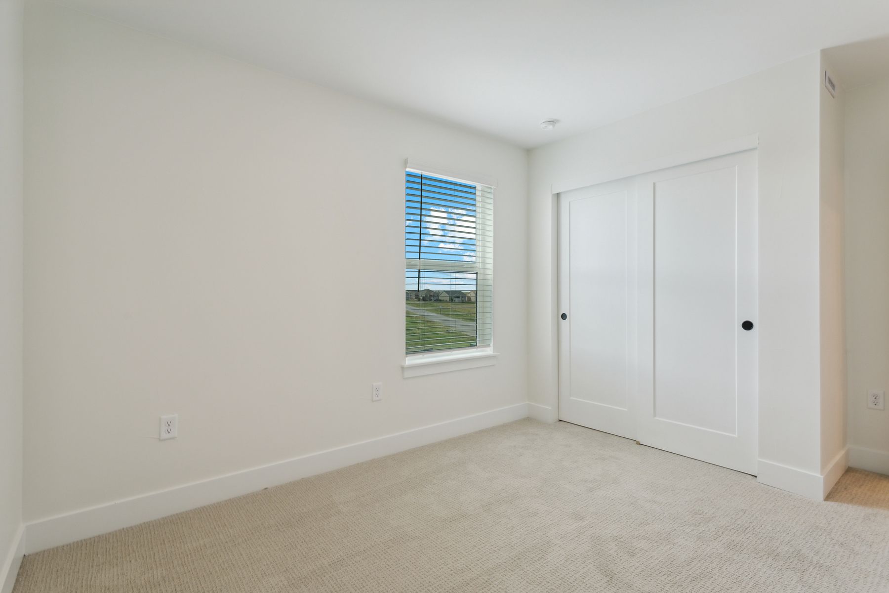 The secondary bedrooms are a great space for children's bedrooms or guest rooms.