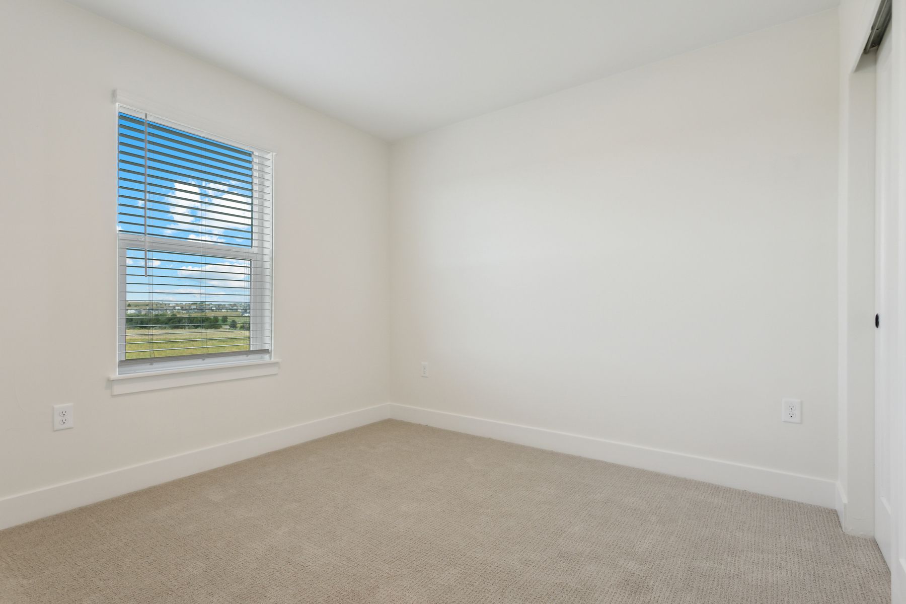 The secondary bedrooms are a great space for children's bedrooms or guest rooms.