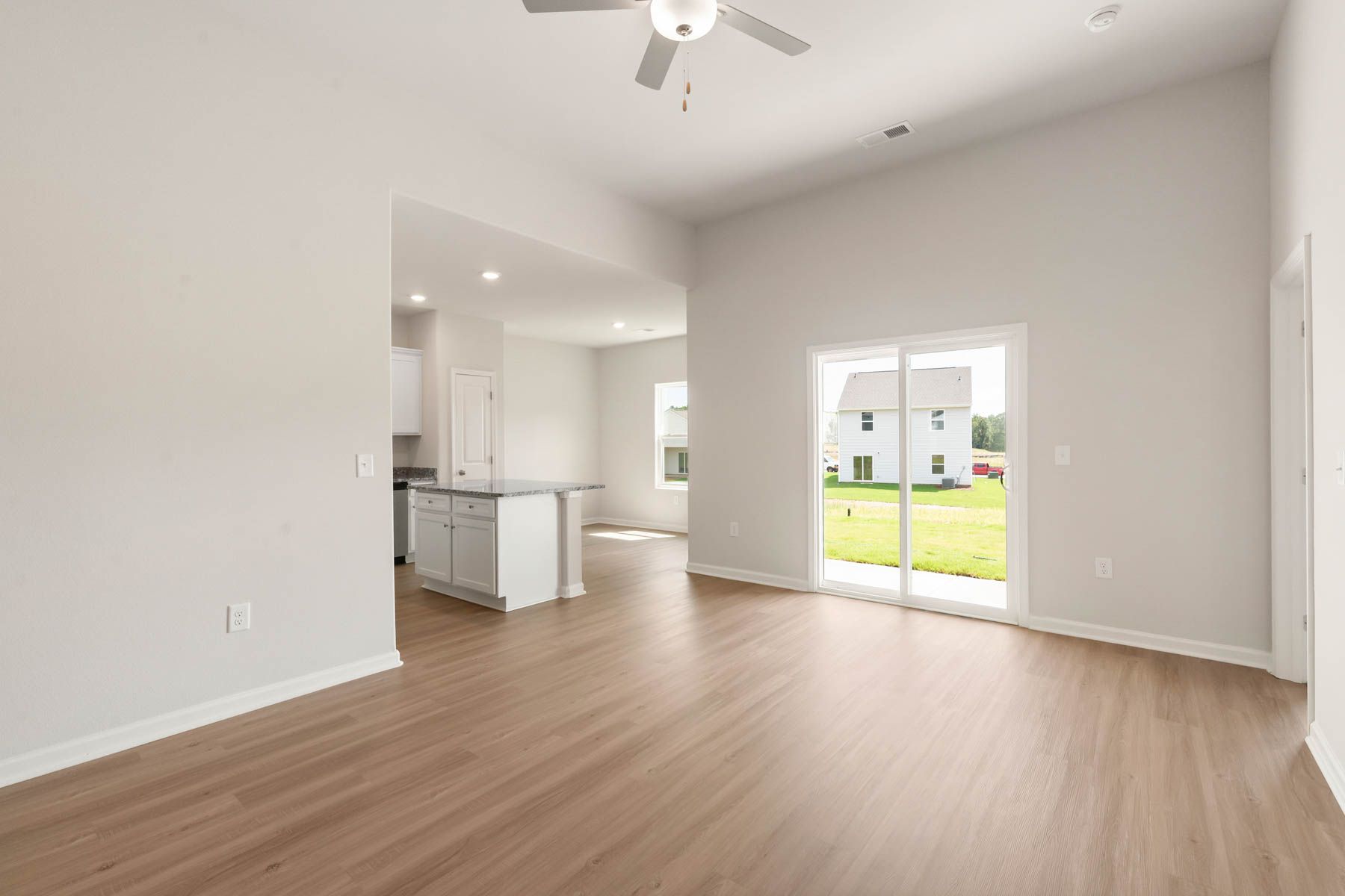 Spacious living area