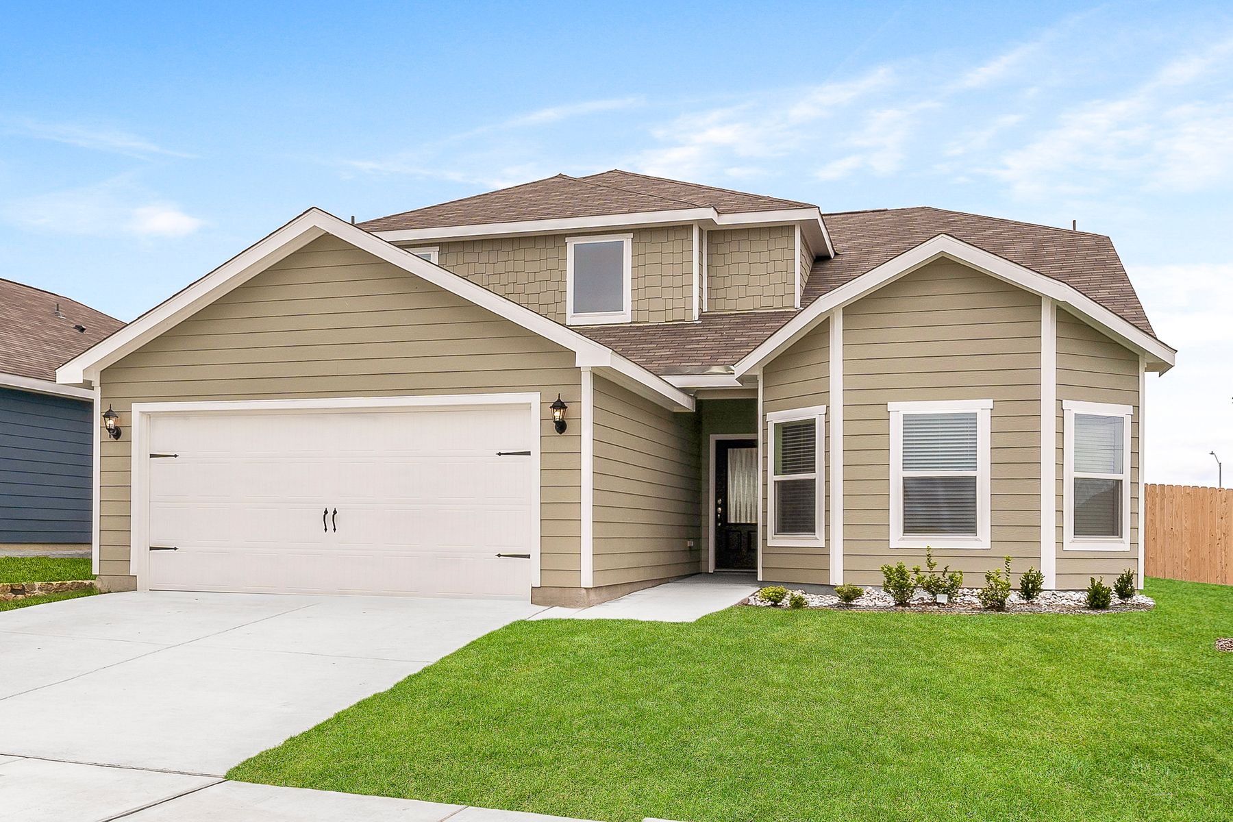 Exterior photo of the beautiful two-story Cypress.