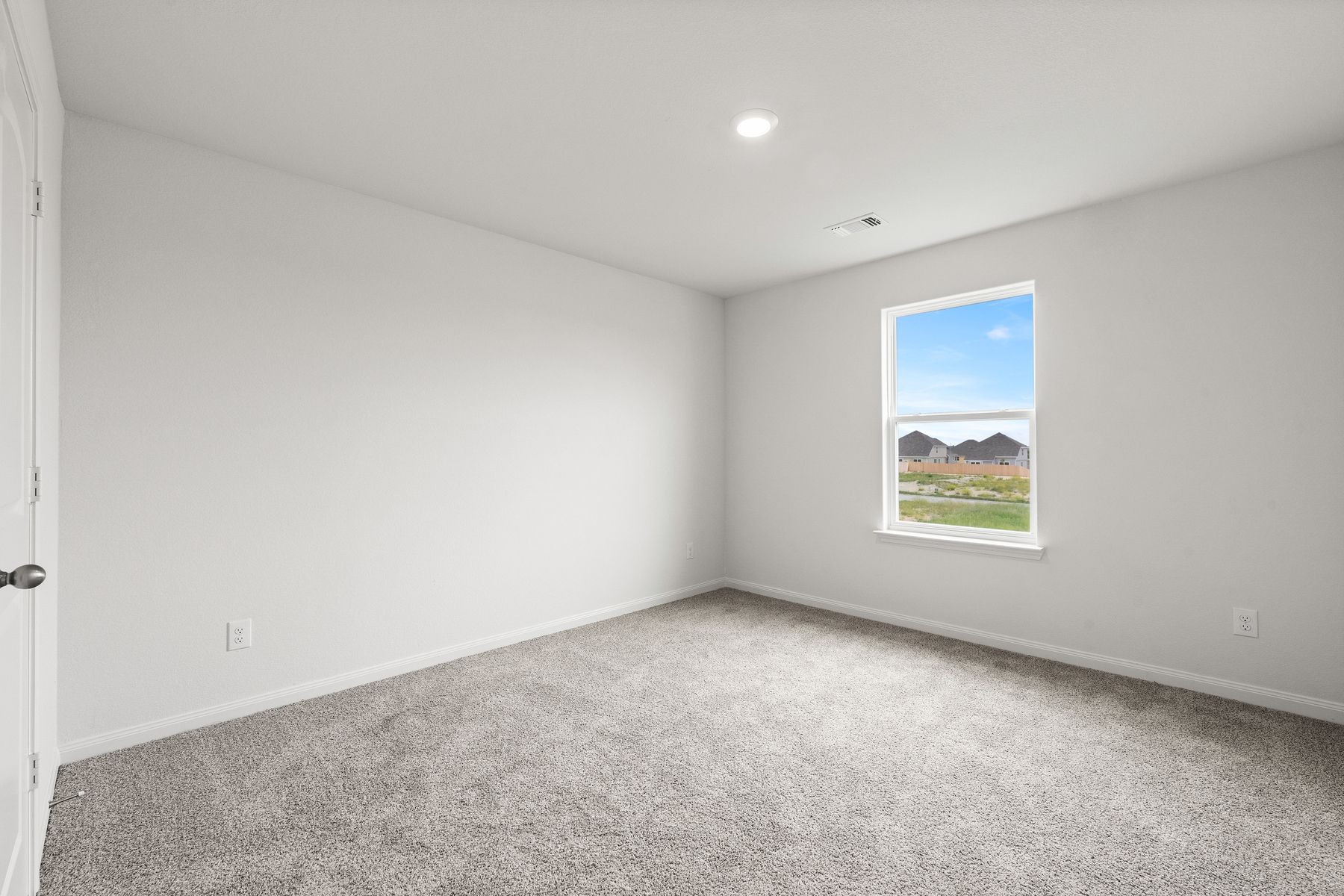 The secondary bedrooms of the Cypress are a great space for children's bedroom, guests rooms or an at home office.