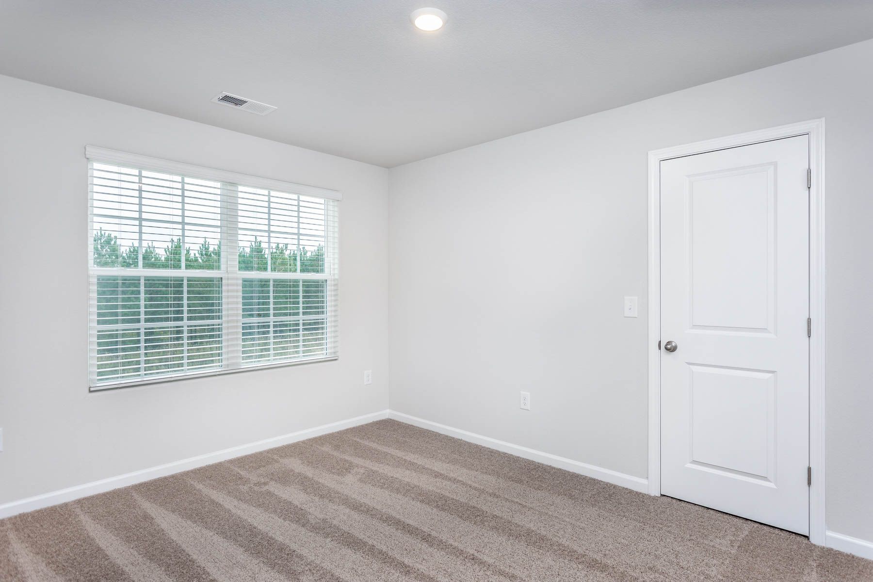 Each bedroom has its own closet