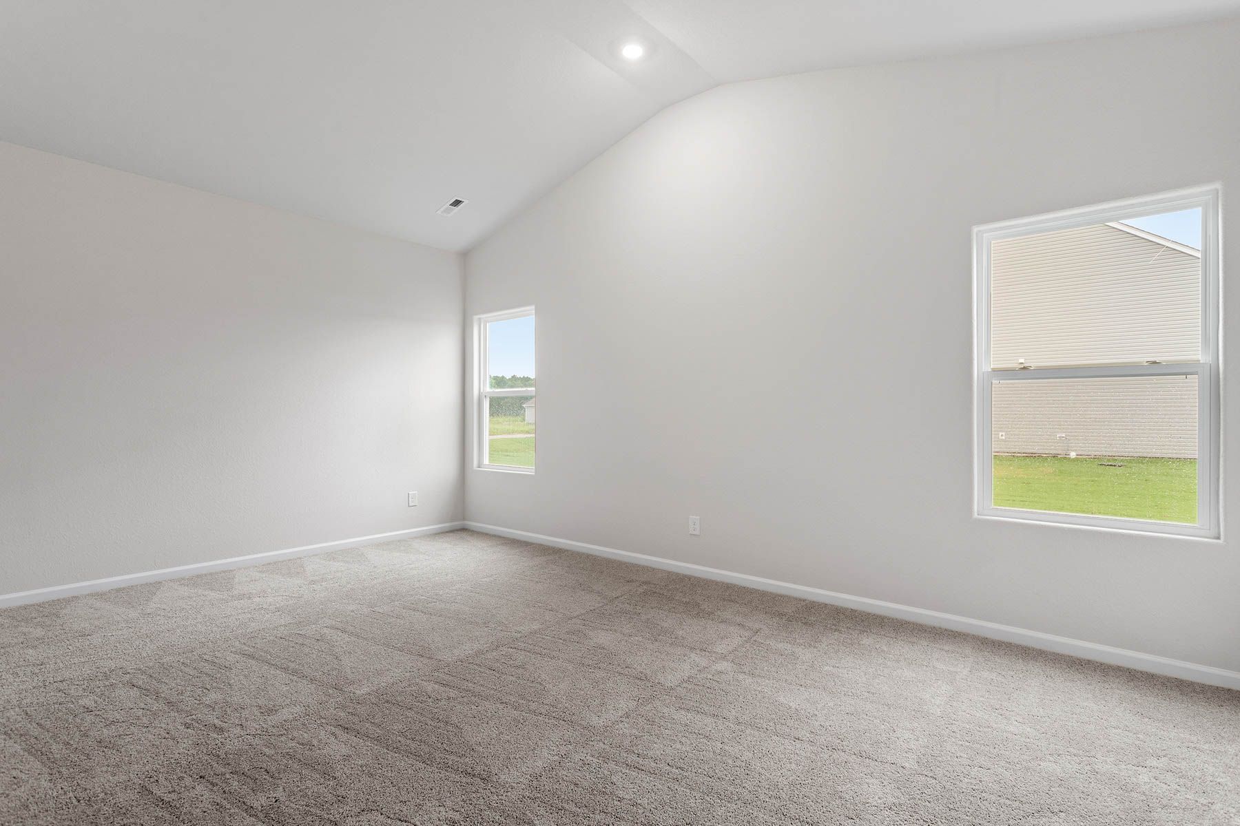 The master bedroom