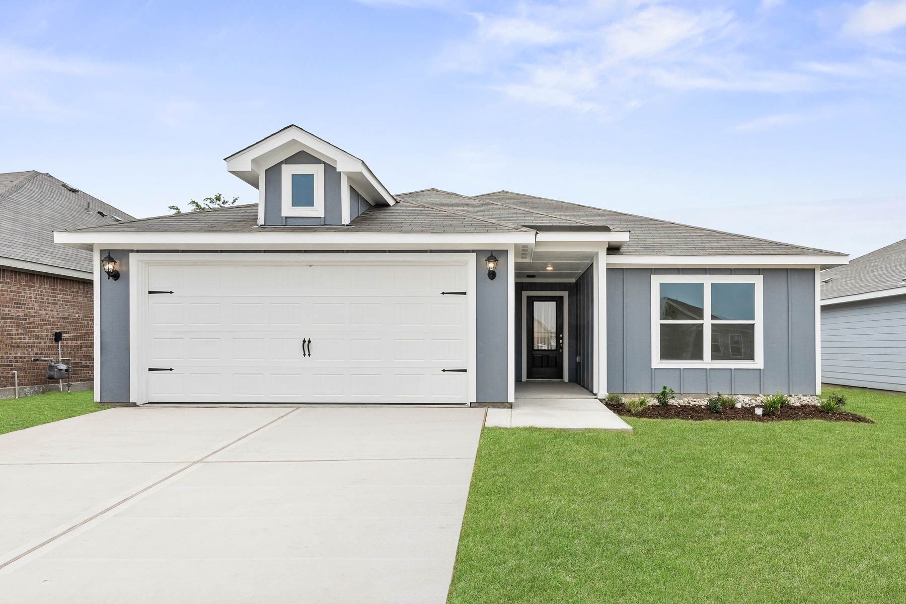 The Rio Grande floor plan is a one-story home.
