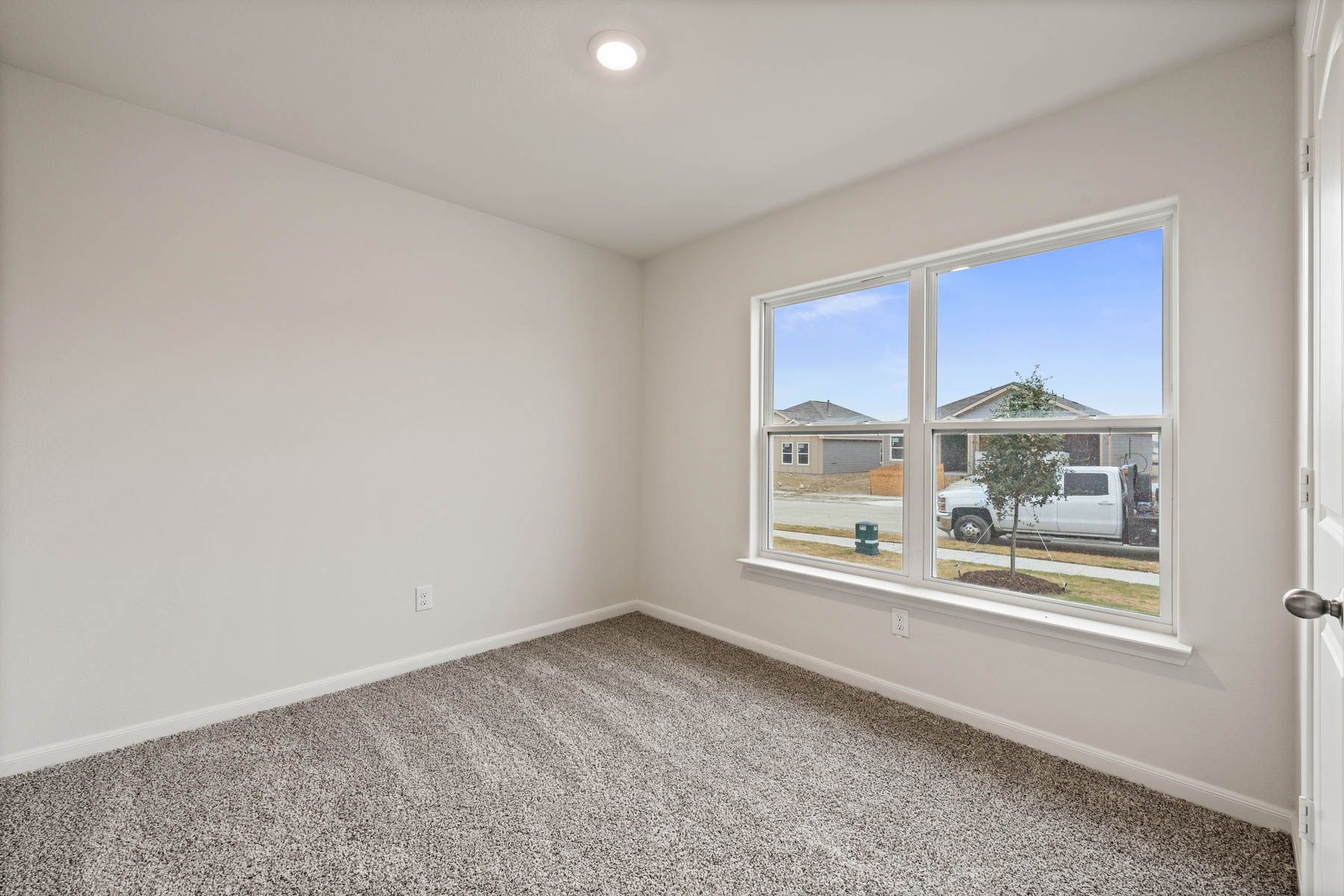The third bedroom of the Rio Grande is a great space for a guest room.