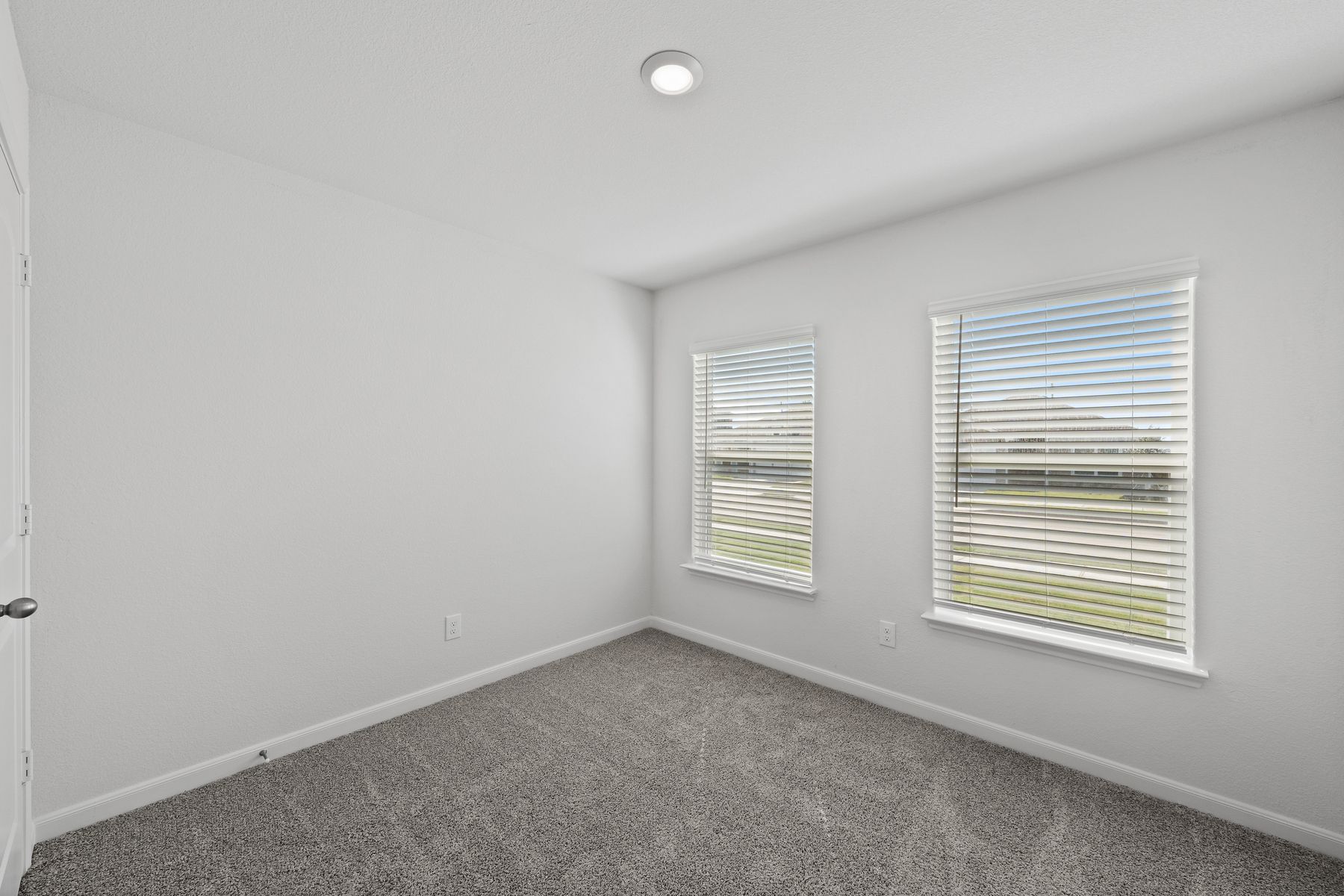 The secondary bedrooms are the perfect space for children's bedrooms or guest rooms.