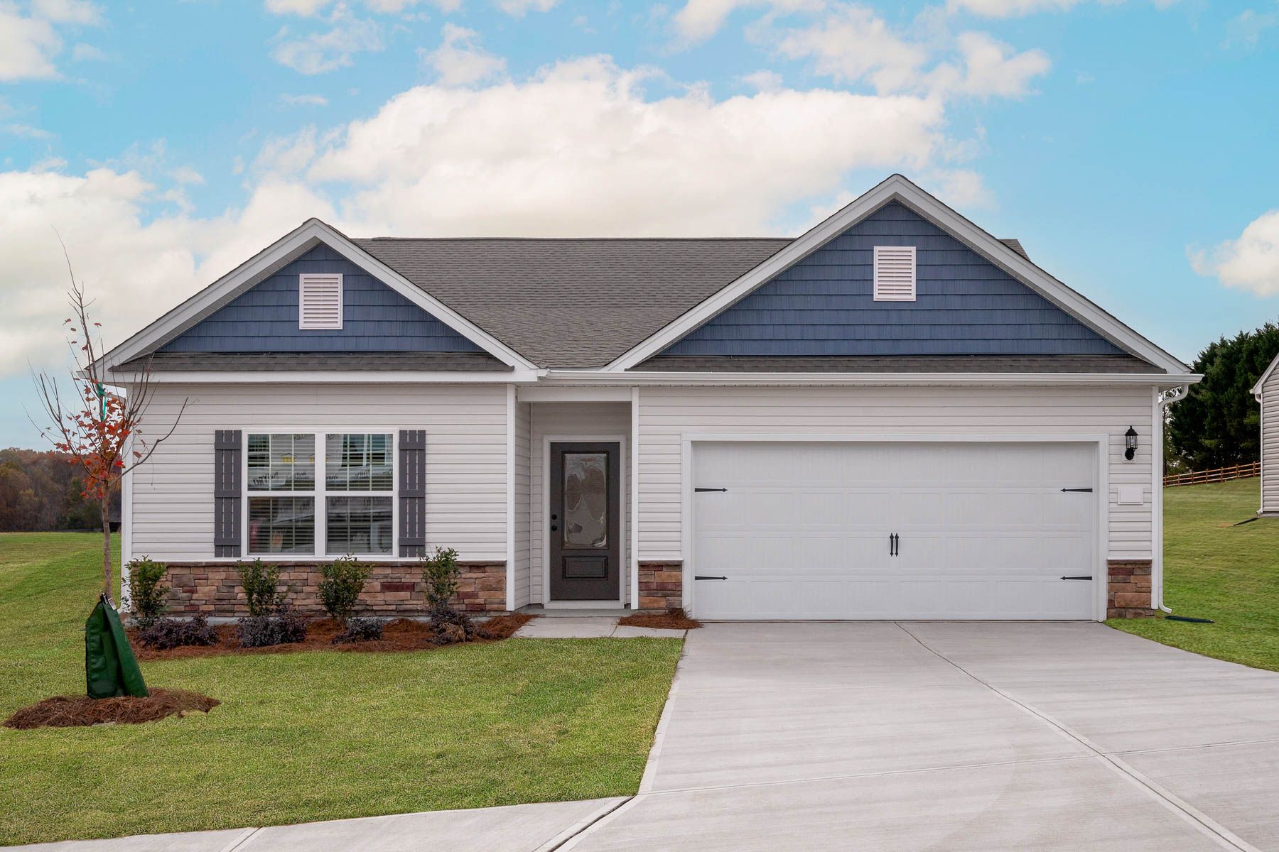 The Cary has a spacious 2-car garage