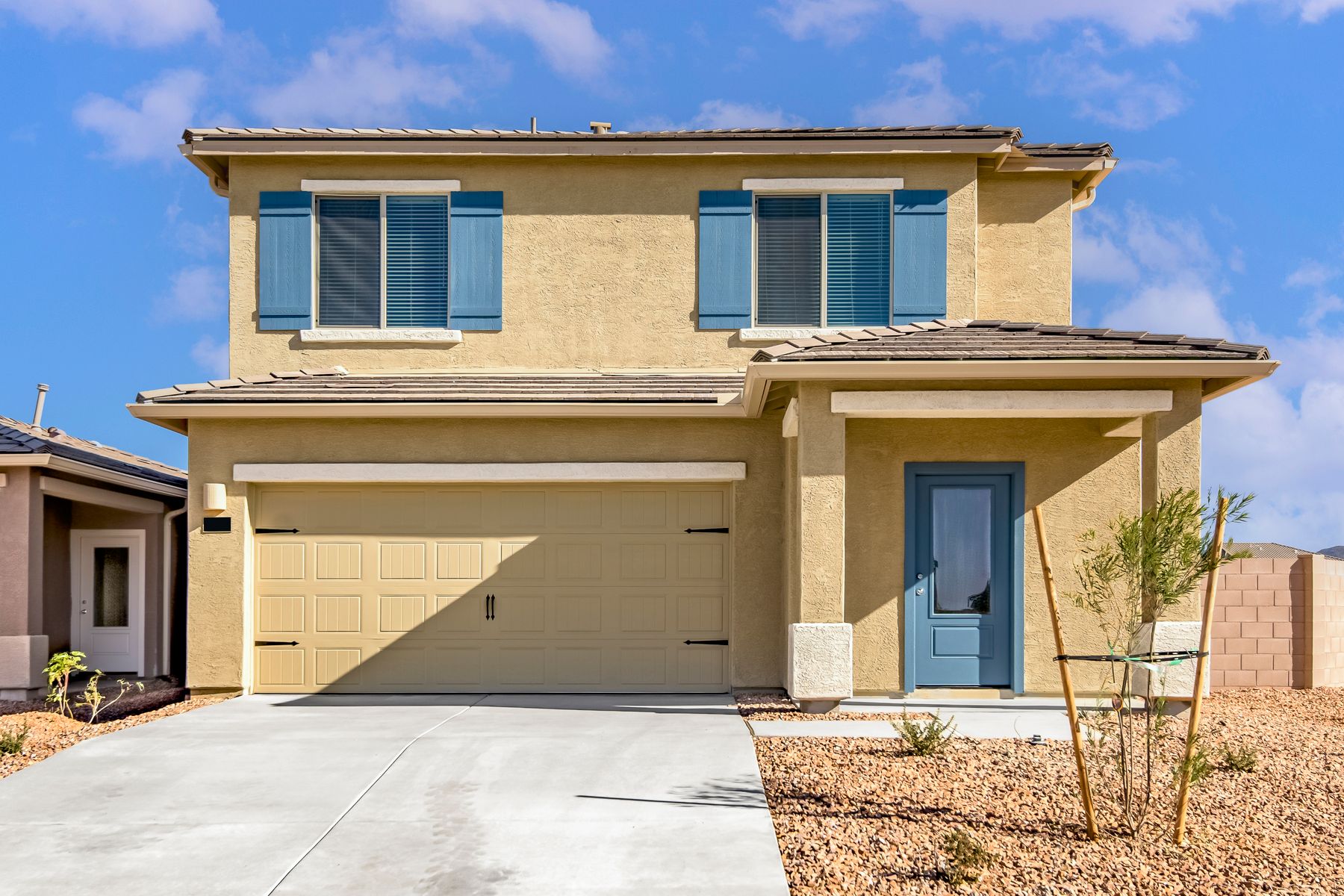 You will love the the professional landscaping and stucco exterior of this home.