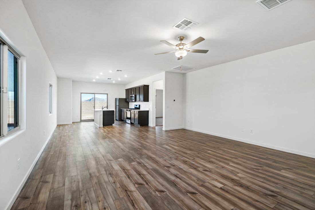 The open-concept layout of this home is perfect for entertaining family and friends!