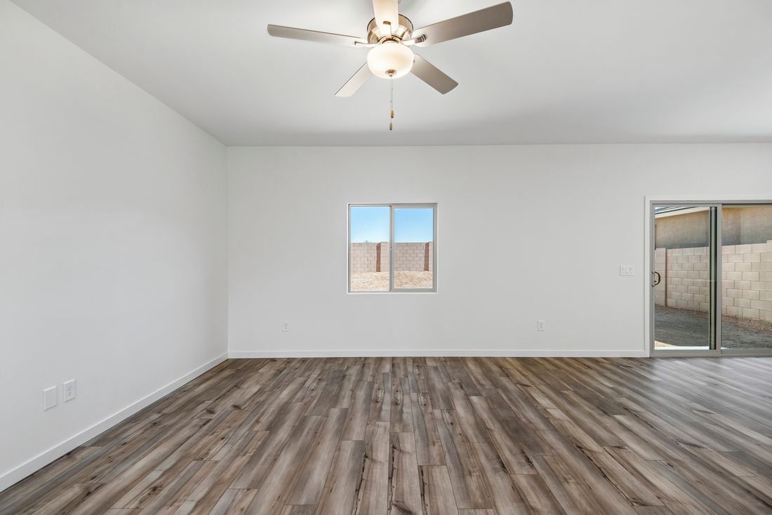 The living room is the perfect place to relax with family after a long day.