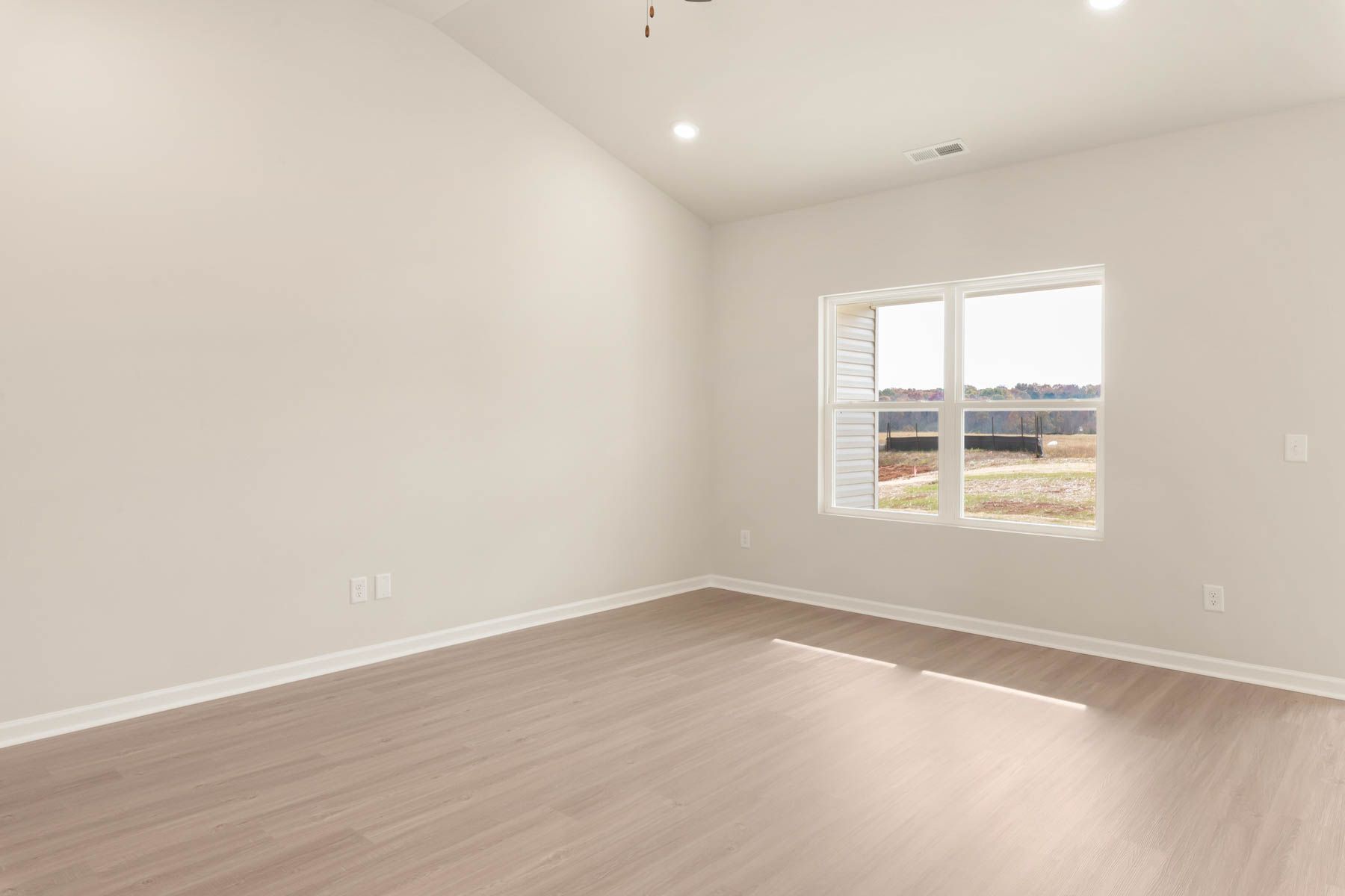 Open-concept living area