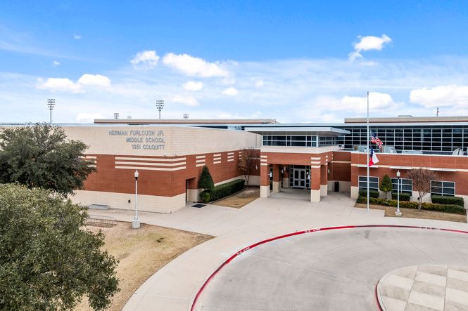 Herman Furlough Jr Middle School has a beautiful campus.