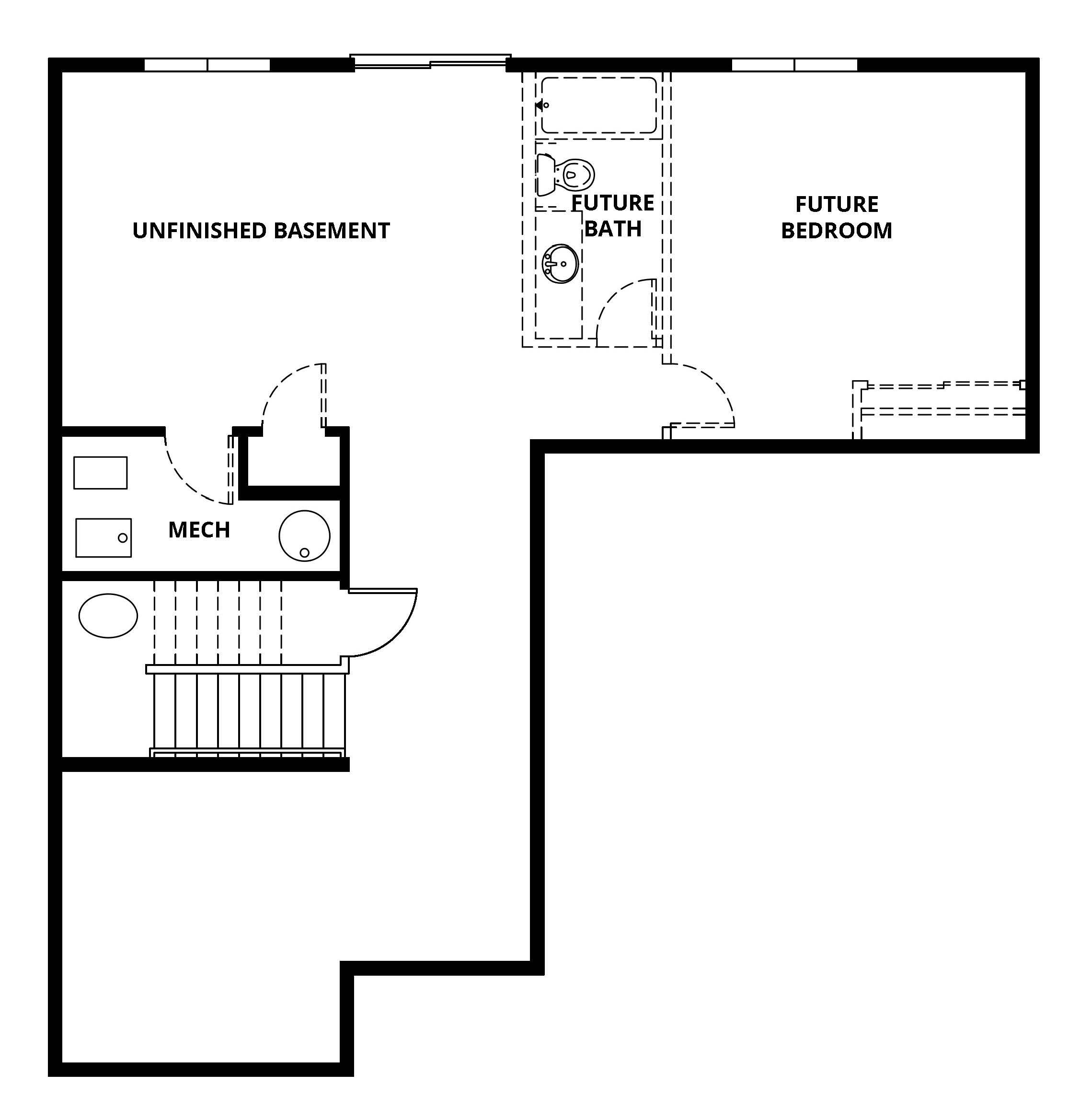 There is an option for the basement here. 