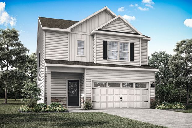 Rendering of the Carolina floor plan