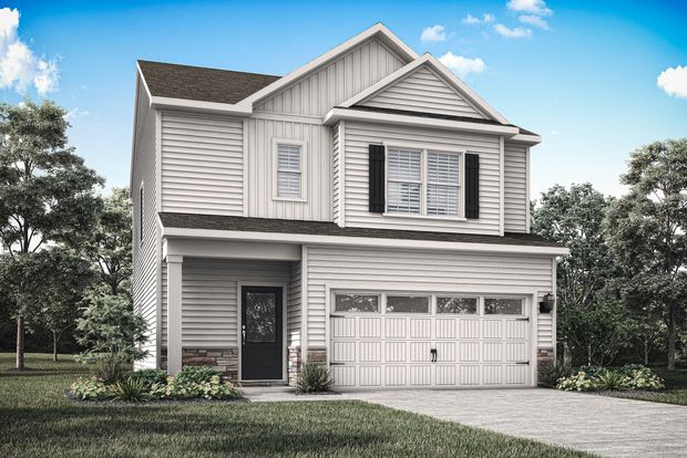 Rendering of the Carolina floor plan