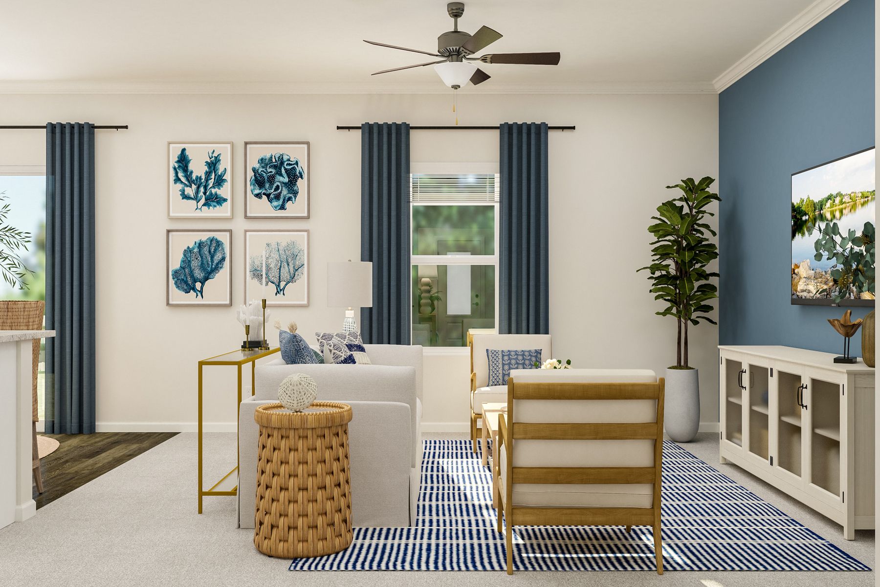 Large living room