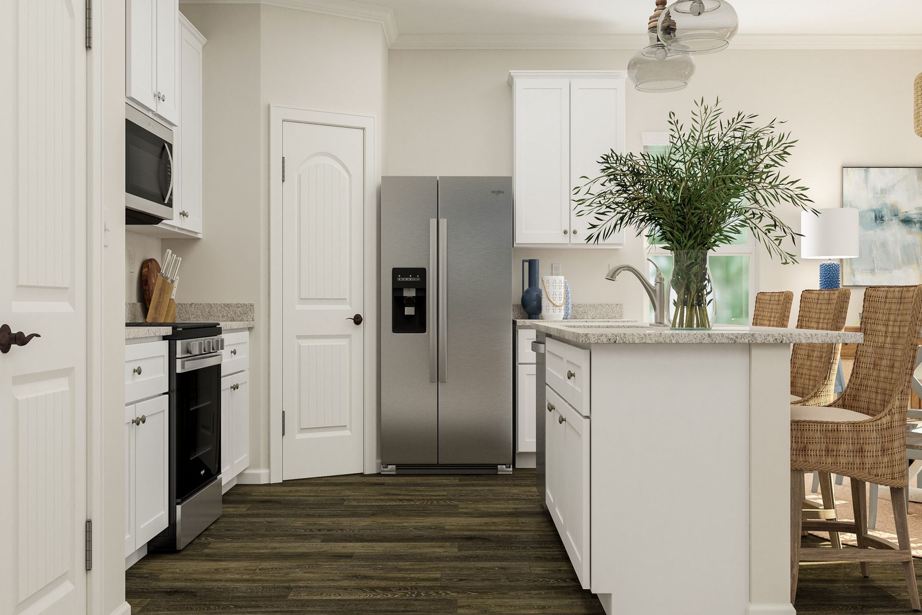 Each home comes with brand-new appliances