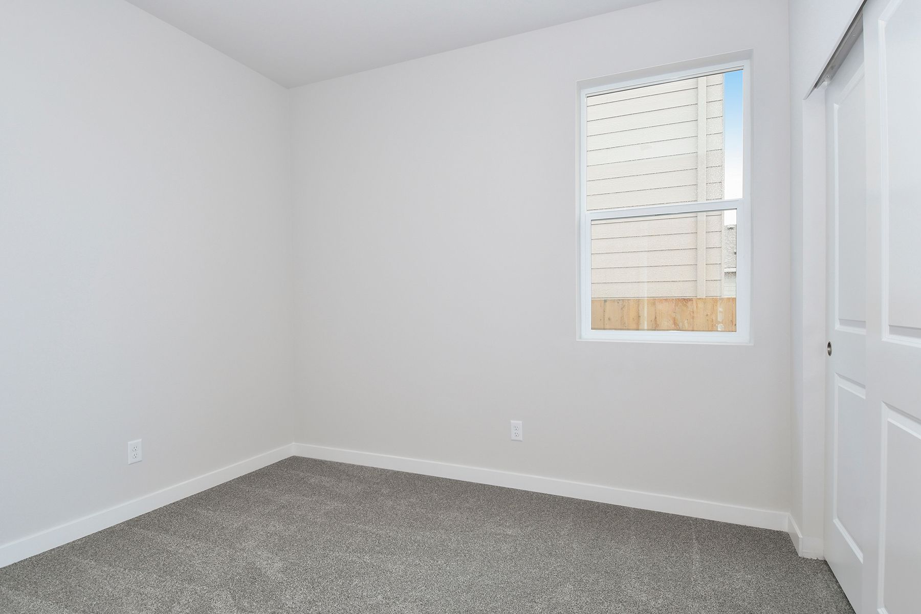 The secondary bedrooms have carpet.