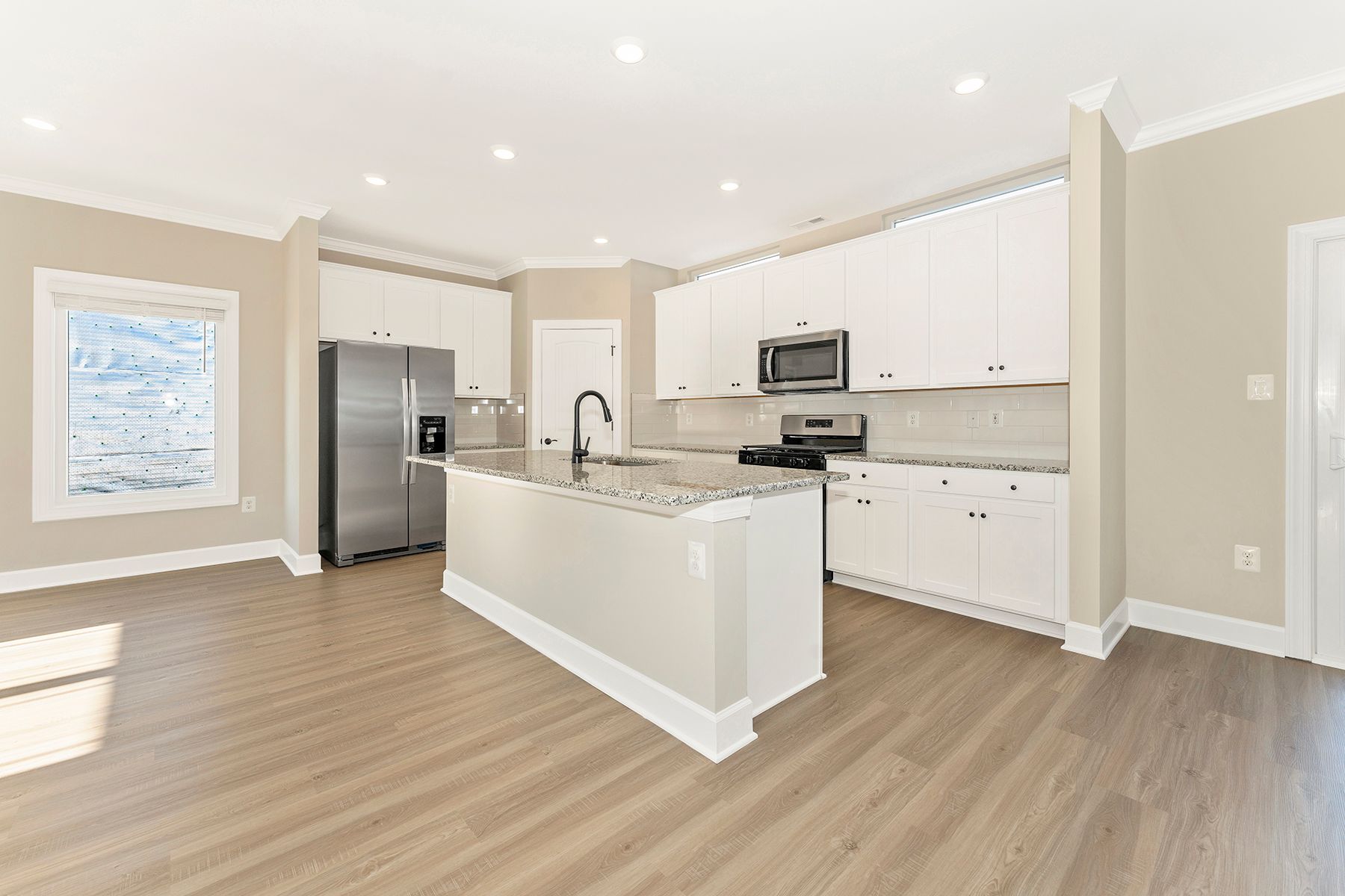 Each home comes with brand-new stainless steel appliances