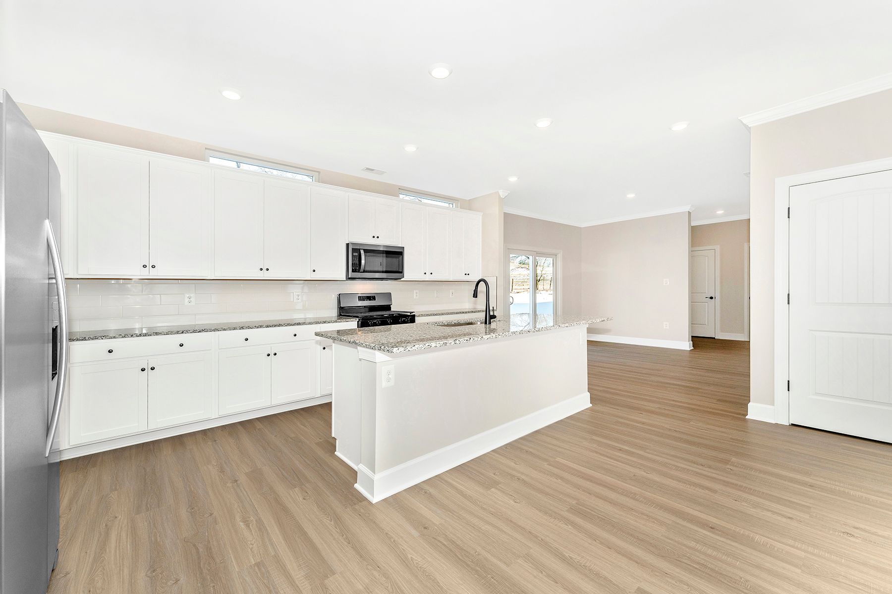 Each kitchen comes with brand-new appliances