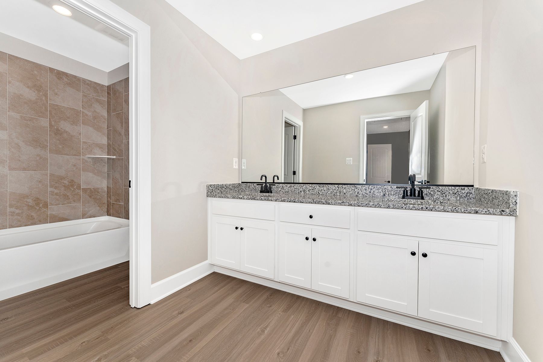 Each bedroom has its own closet