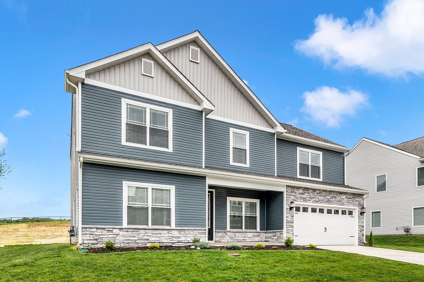 The Montgomery has a spacious 2-car garage