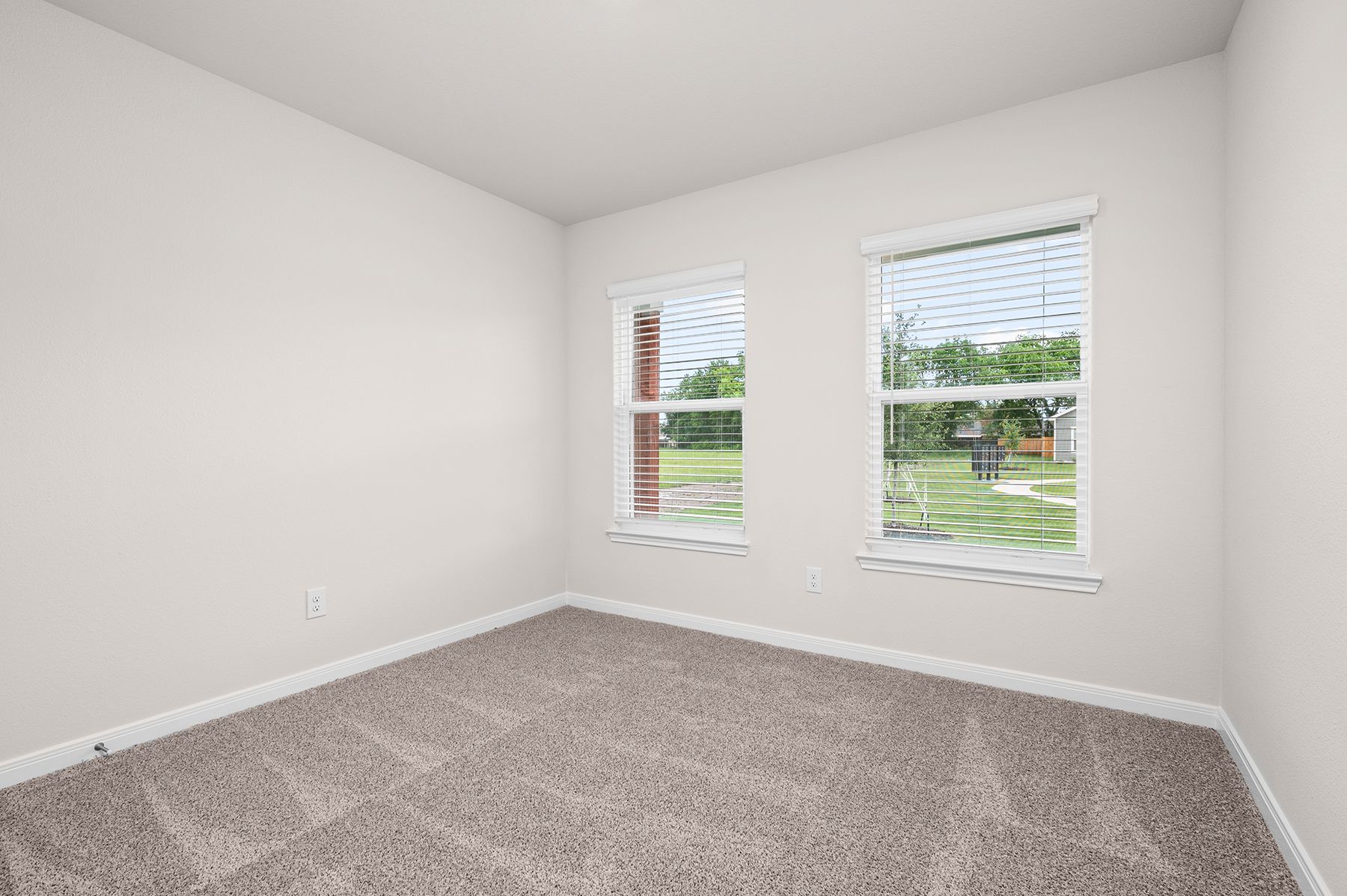 The secondary bedrooms are a great space for children's bedrooms and guest rooms.