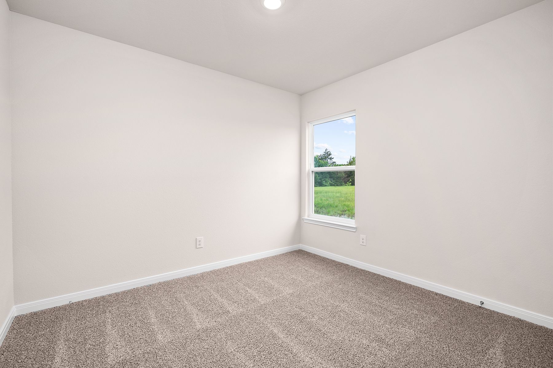 The secondary bedrooms are a great space for children's bedrooms and guest rooms.