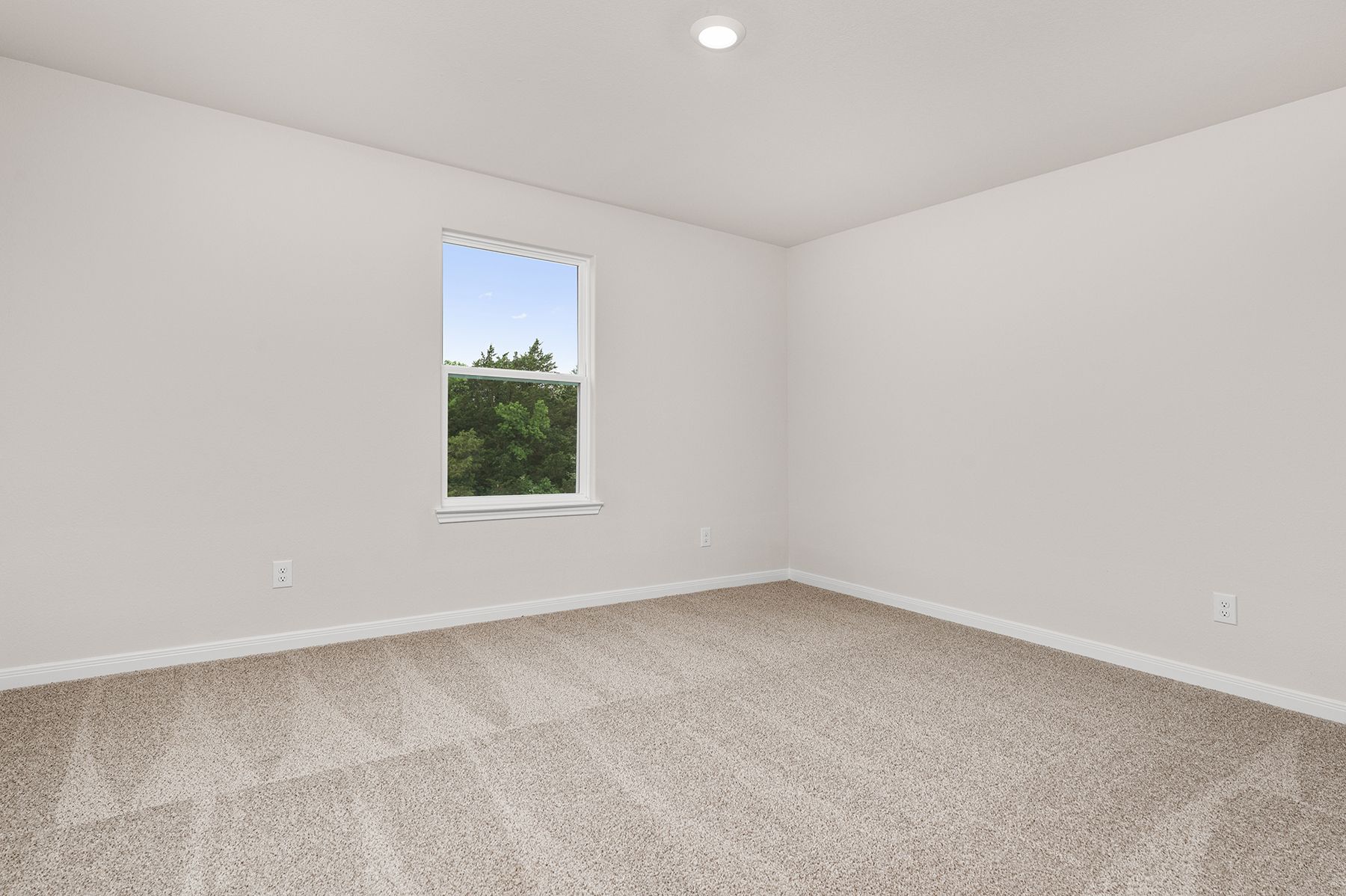 The secondary bedrooms of the Cypress are a great space for childrens rooms or guest rooms.