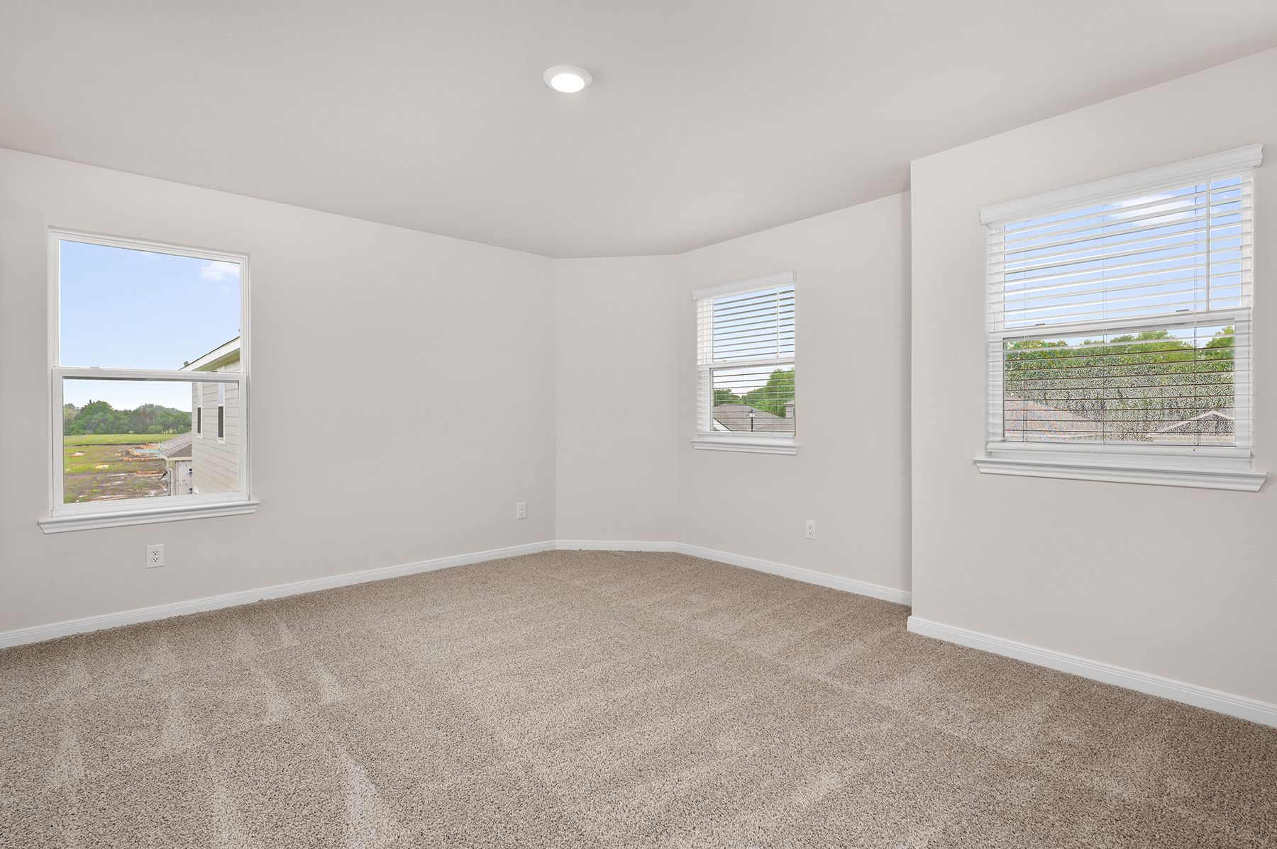 The secondary bedrooms are a perfect space for childrens bedrooms and guest rooms.