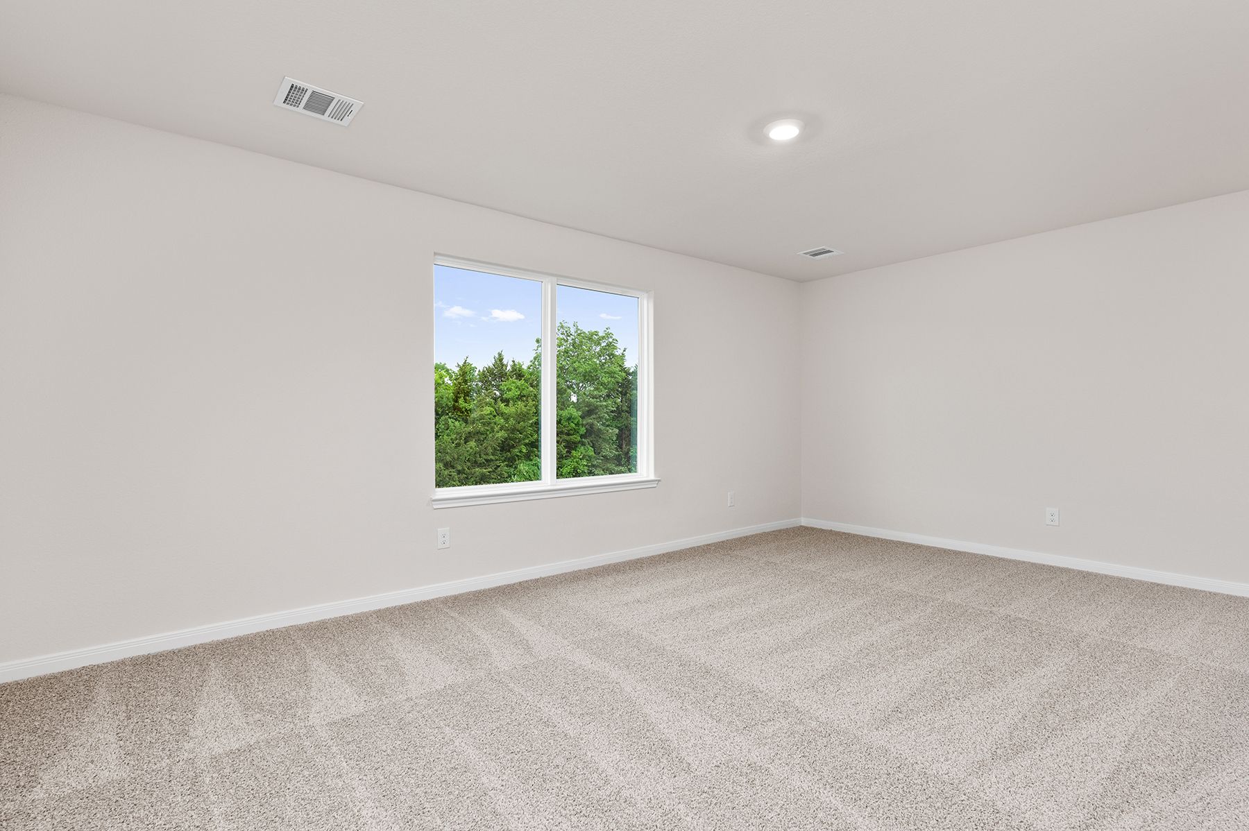 The secondary bedrooms are a perfect space for childrens bedrooms and guest rooms.