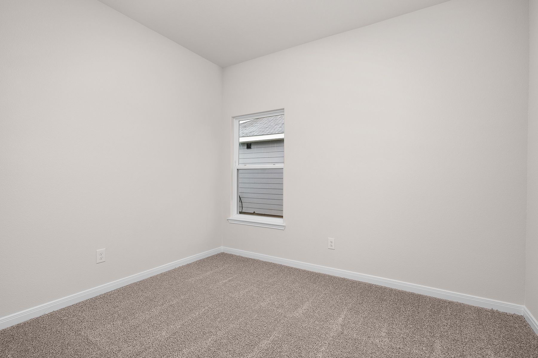 The secondary bedrooms are a perfect space for children's bedrooms or guest rooms.