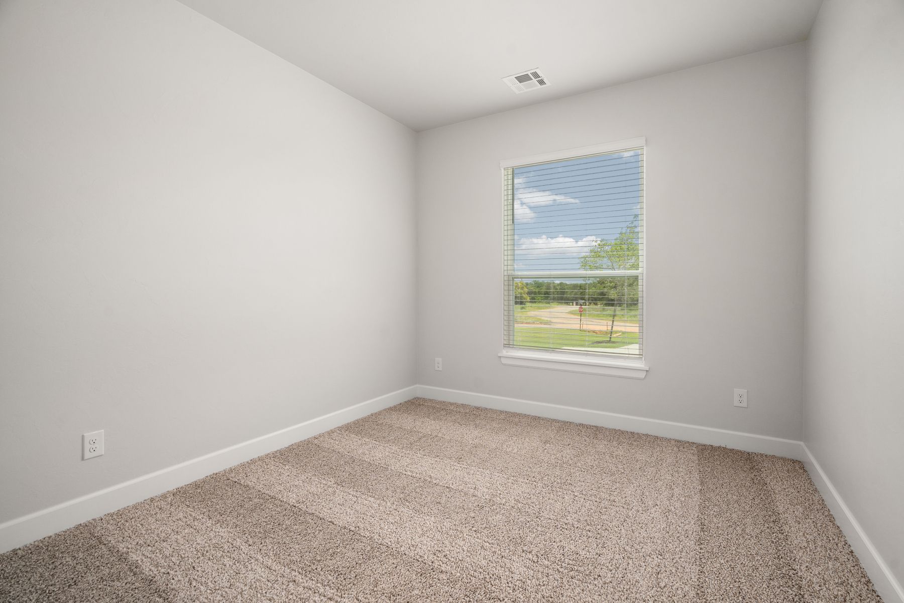 The secondary bedrooms are a great space for children's bedrooms and guest rooms.