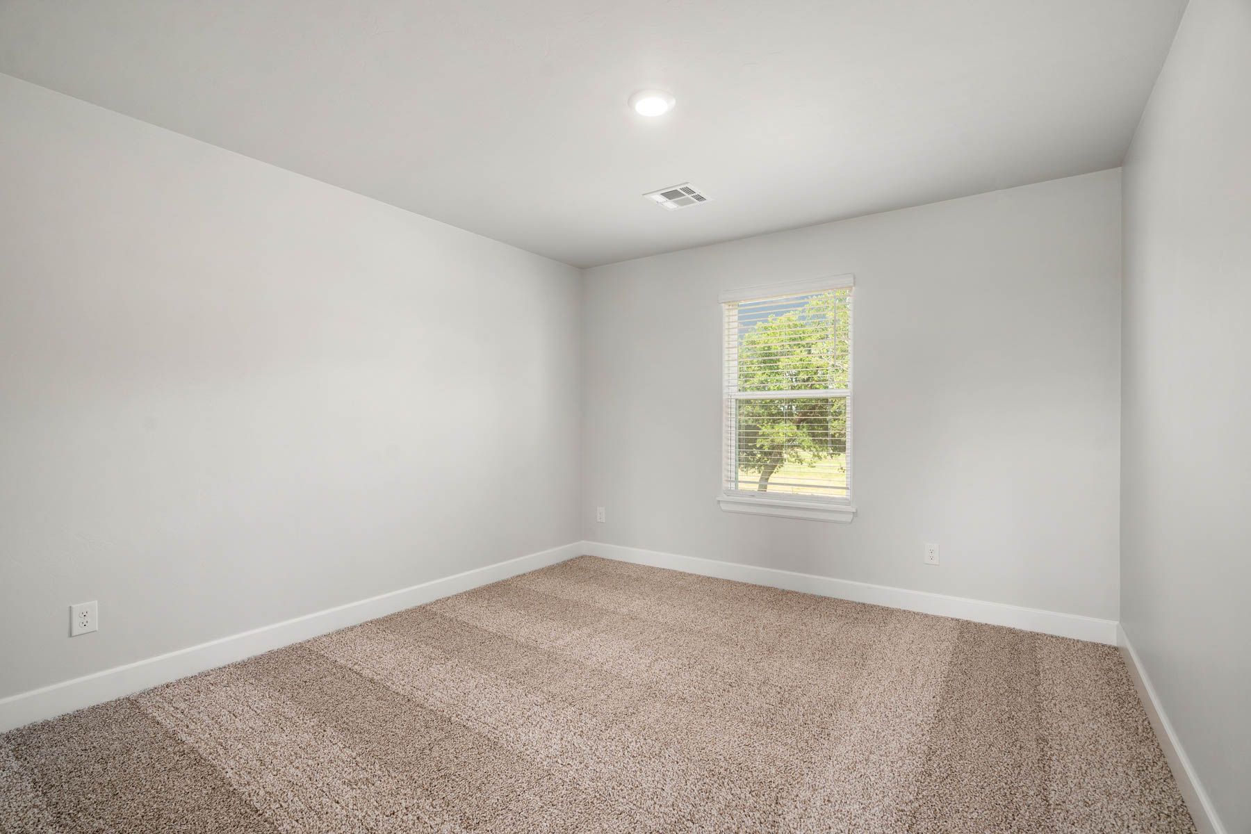 The secondary bedrooms are the perfect space for children's bedrooms or guest rooms.