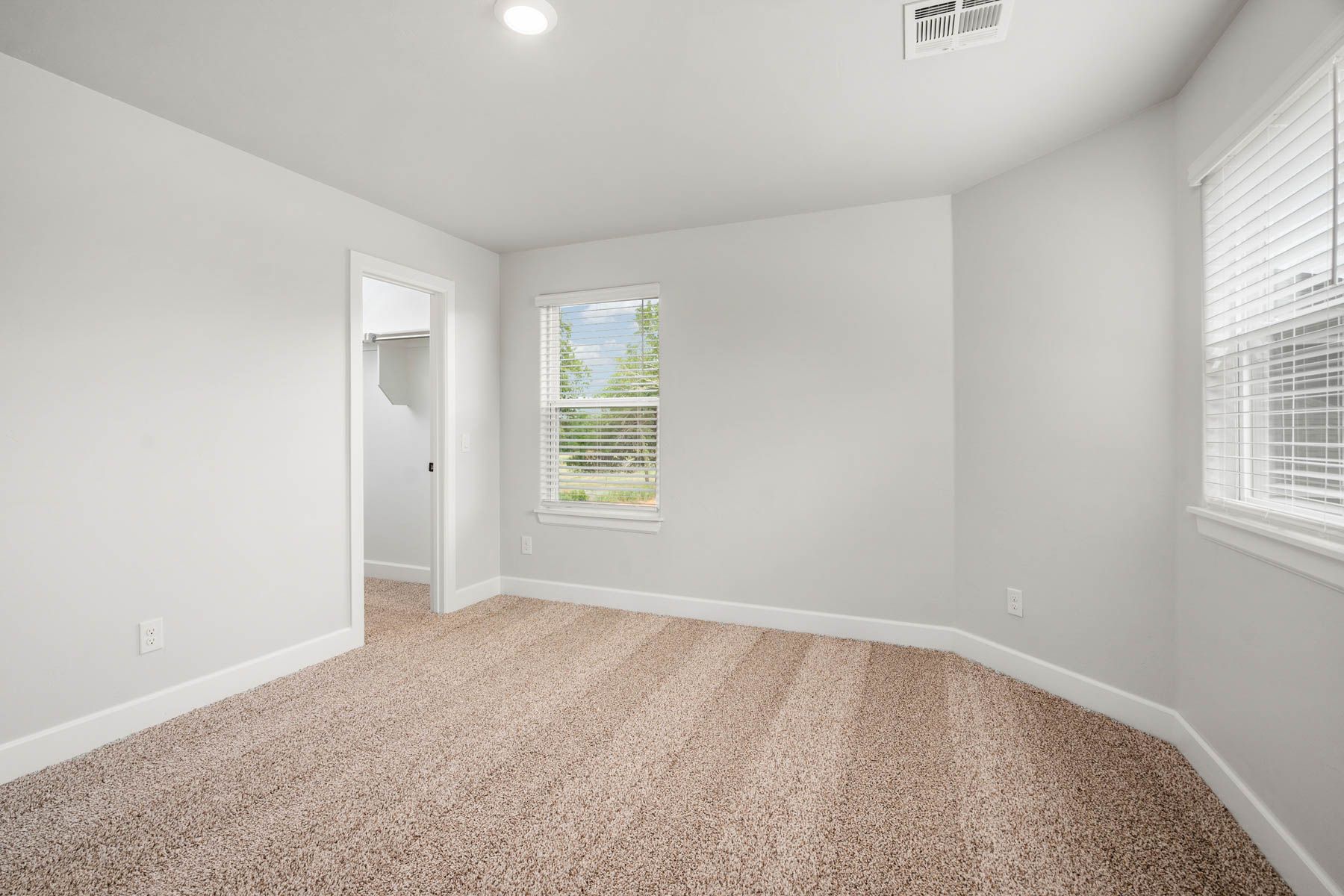 The secondary bedrooms are the perfect space for childrens room or guest rooms.