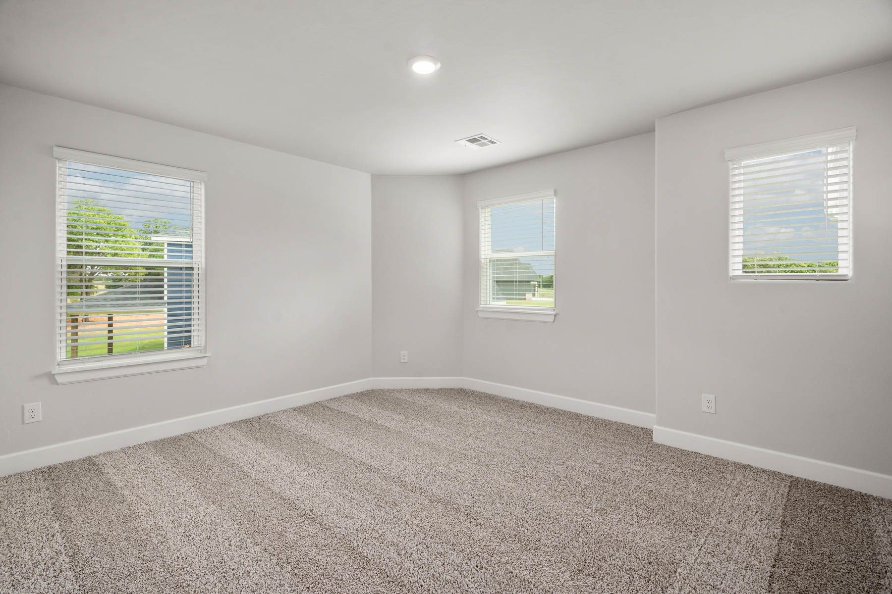 The secondary bedrooms are the perfect space for childrens room or guest rooms.