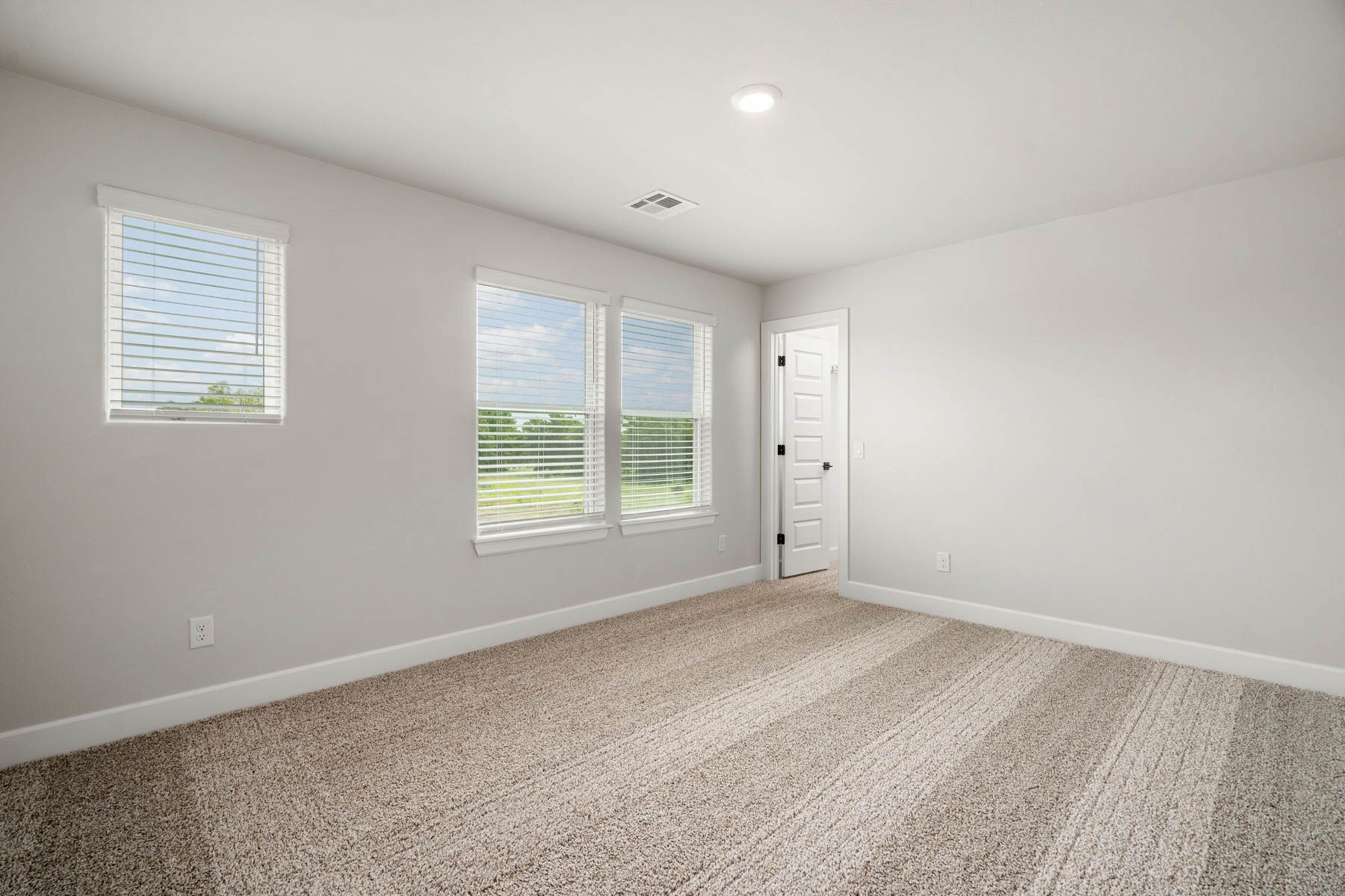The secondary bedrooms are the perfect space for childrens room or guest rooms.