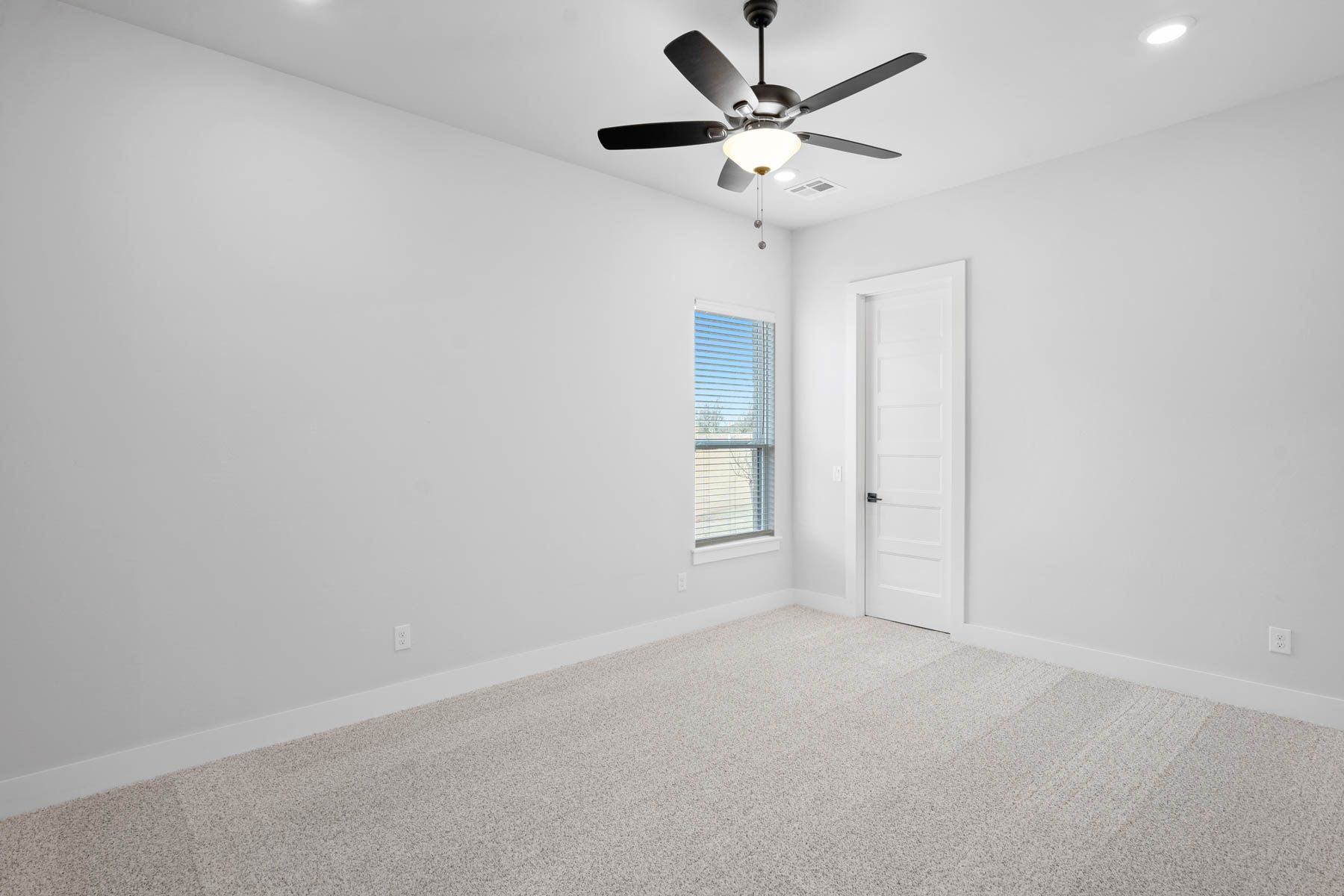 The secondary bedrooms are the perfect space for children's bedrooms or guest rooms.